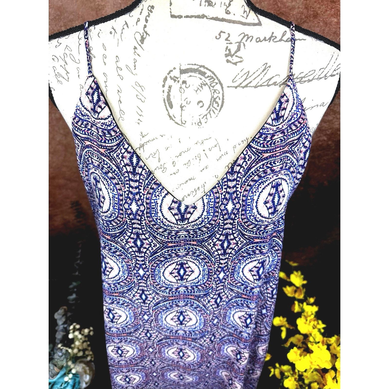 Other Three Eighty Two Aztec Print Maxi Dress - Aztec - size S Size S / US 4 / IT 40 - 6 Thumbnail
