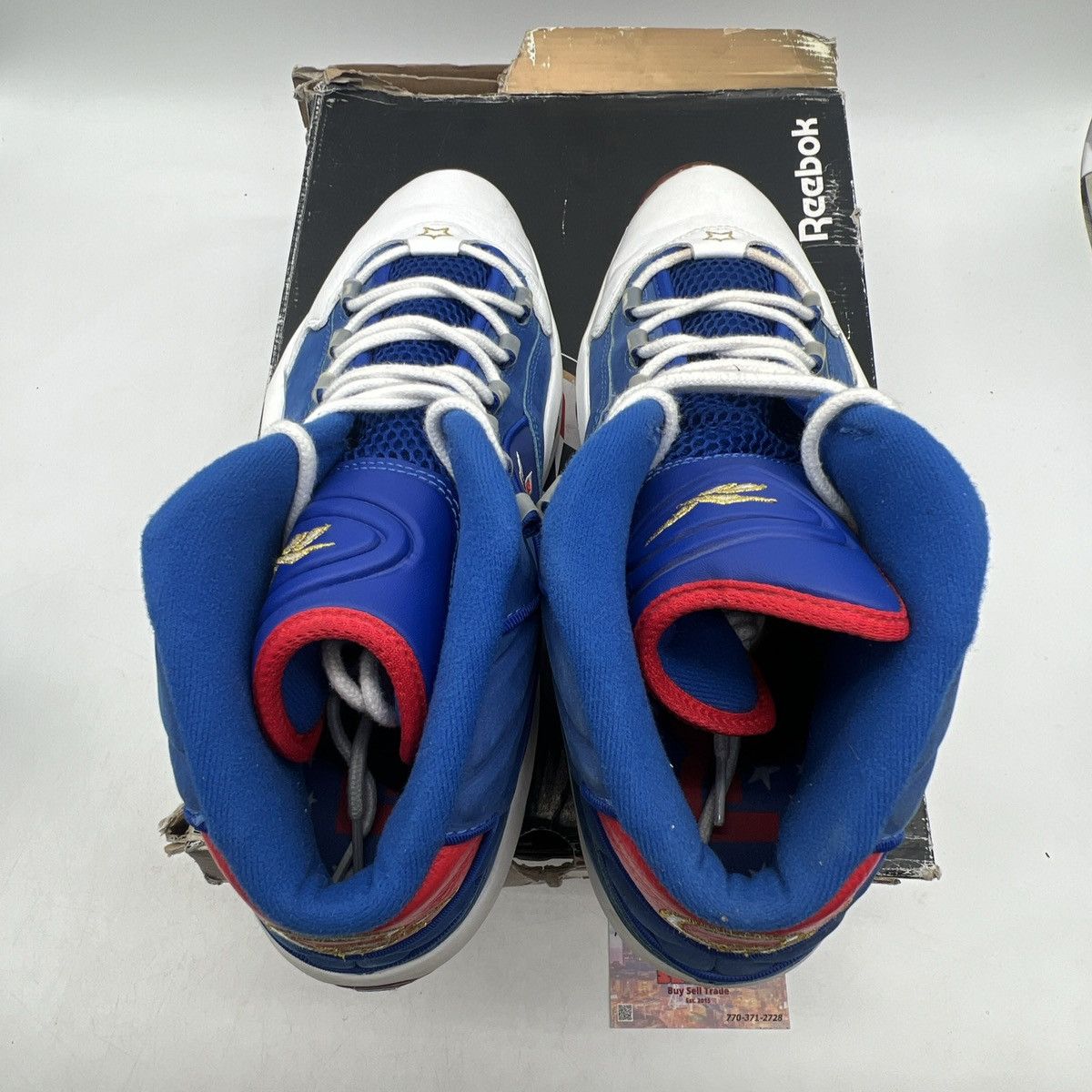 Reebok Question mid packer shoes Size US 13 / EU 46 - 9 Thumbnail