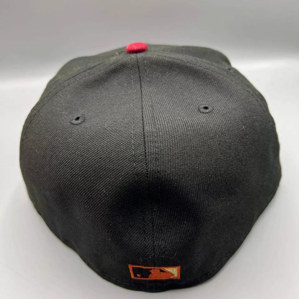 New Era Houston Astros Hat Men 7 5/8 Black Red Colts .45 MLB Fitted Size ONE SIZE - 6 Thumbnail
