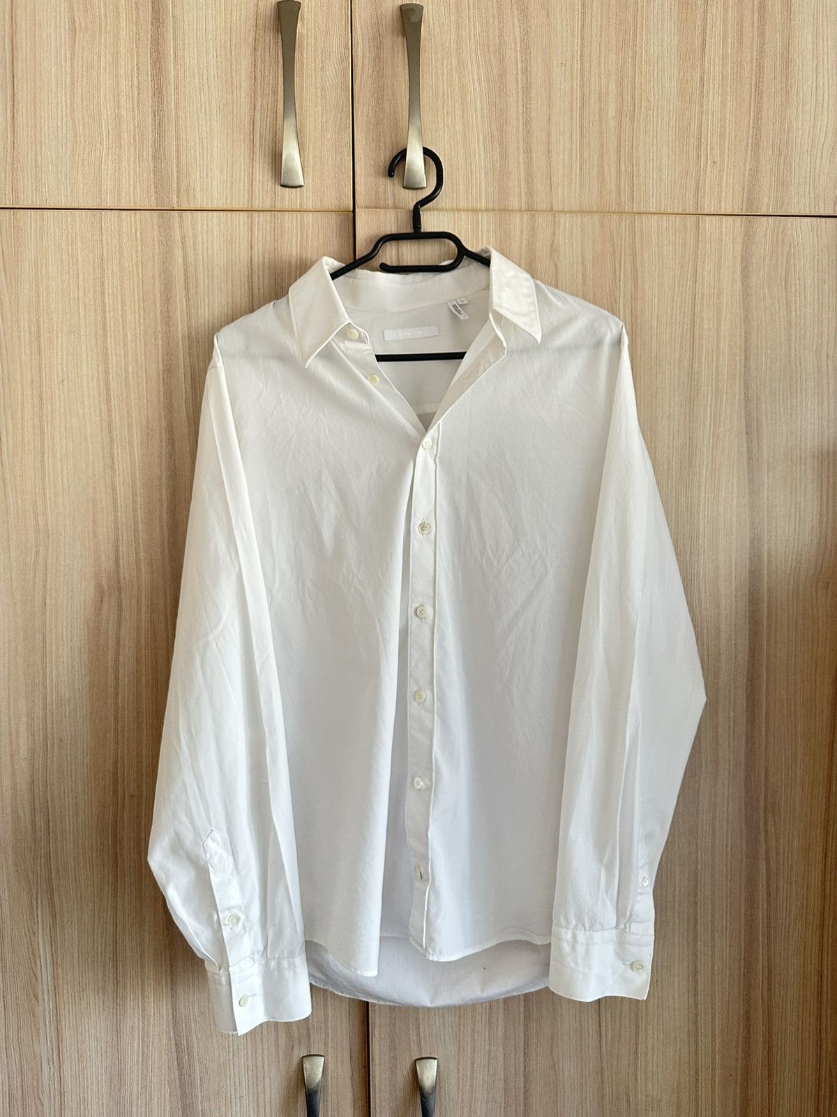Helmut Lang Helmut Lang Silver Chrome Logo Shirt Size US M / EU 48-50 / 2 - 4 Thumbnail