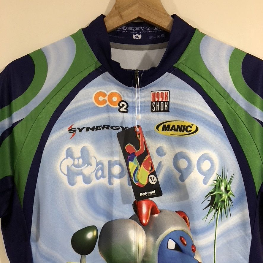 Maillot Cycliste Happy99 C.L.I.O. – Taille XL – édition Limitée Rats Errants – NEUF