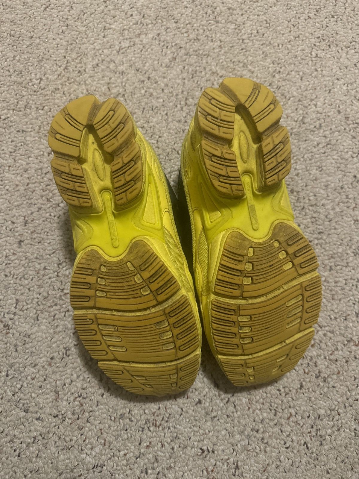 Raf Simons Raf Simons x adidas Ozweego Bright Yellow Night Navy Size US 9.5 / EU 42-43 - 5 Thumbnail
