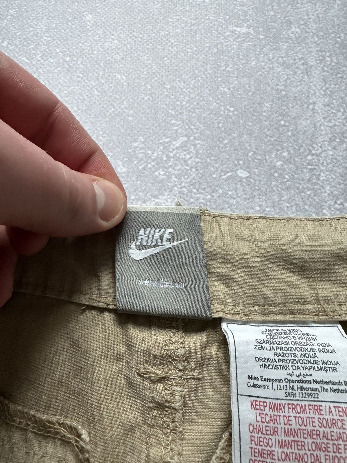 Nike × Vintage Short Nike Cargo Vintage Y2K 90 U8 GEX size L Size US 34 / EU 50 - 9 Thumbnail