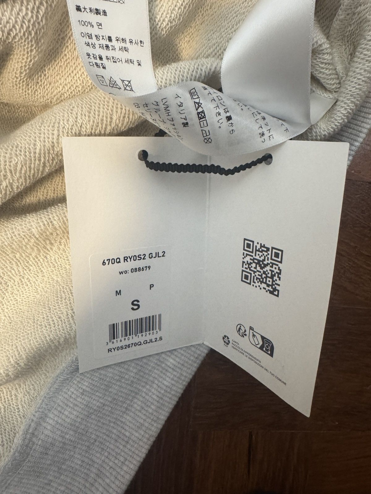 Celine Hoodie in Cotton Fleece Size US S / EU 44-46 / 1 - 7 Thumbnail