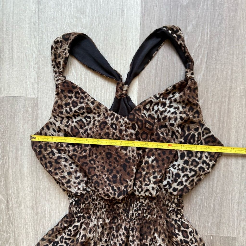 Other Dynamite Leopard Print Mini Dress Size M / US 6-8 / IT 42-44 - 7 Thumbnail