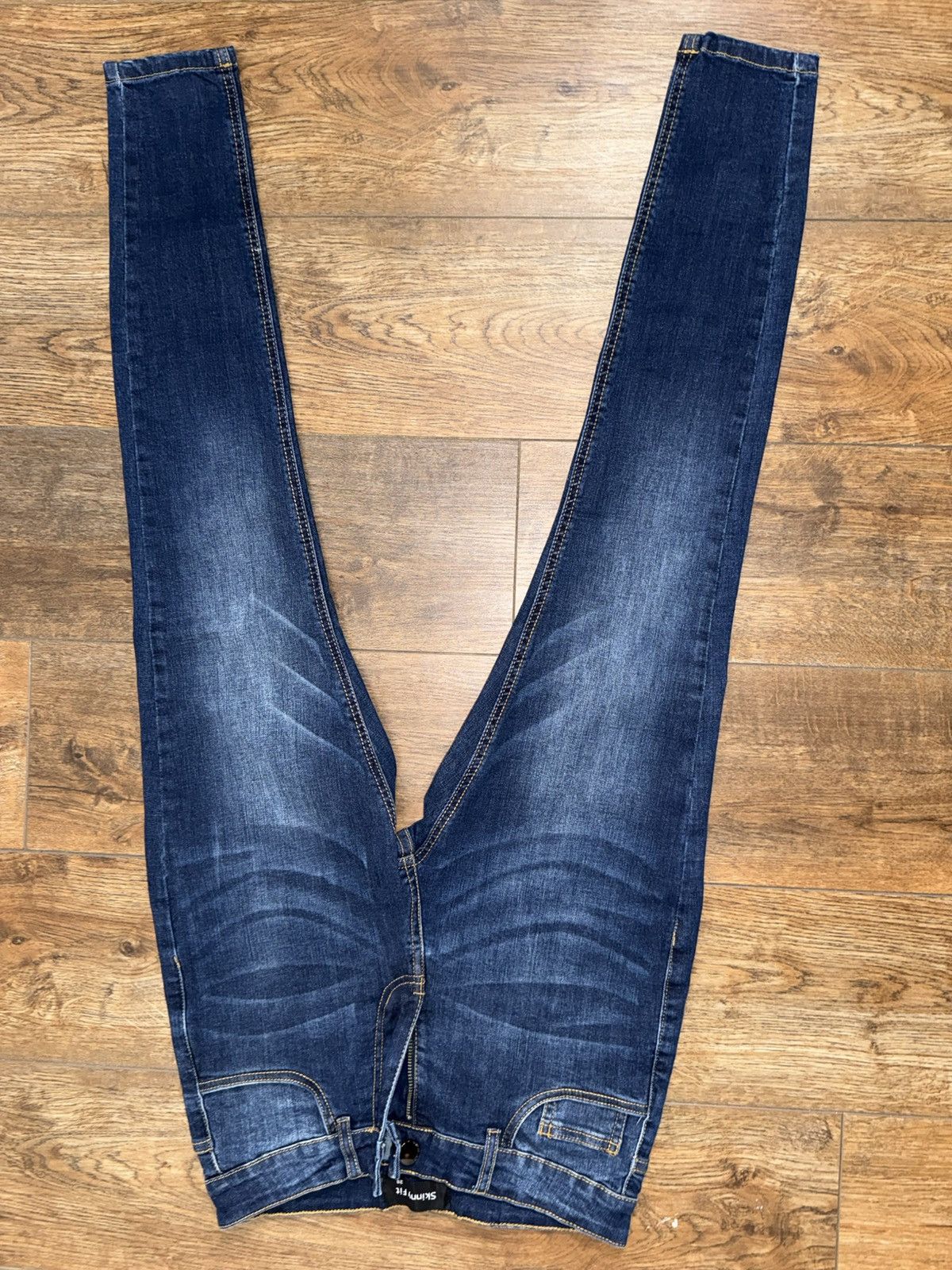 Other Steve Madden Skinny Fit Jeans – Dark Wash – Men’s 32x30 Size US 28 / EU 44 - 1 Thumbnail