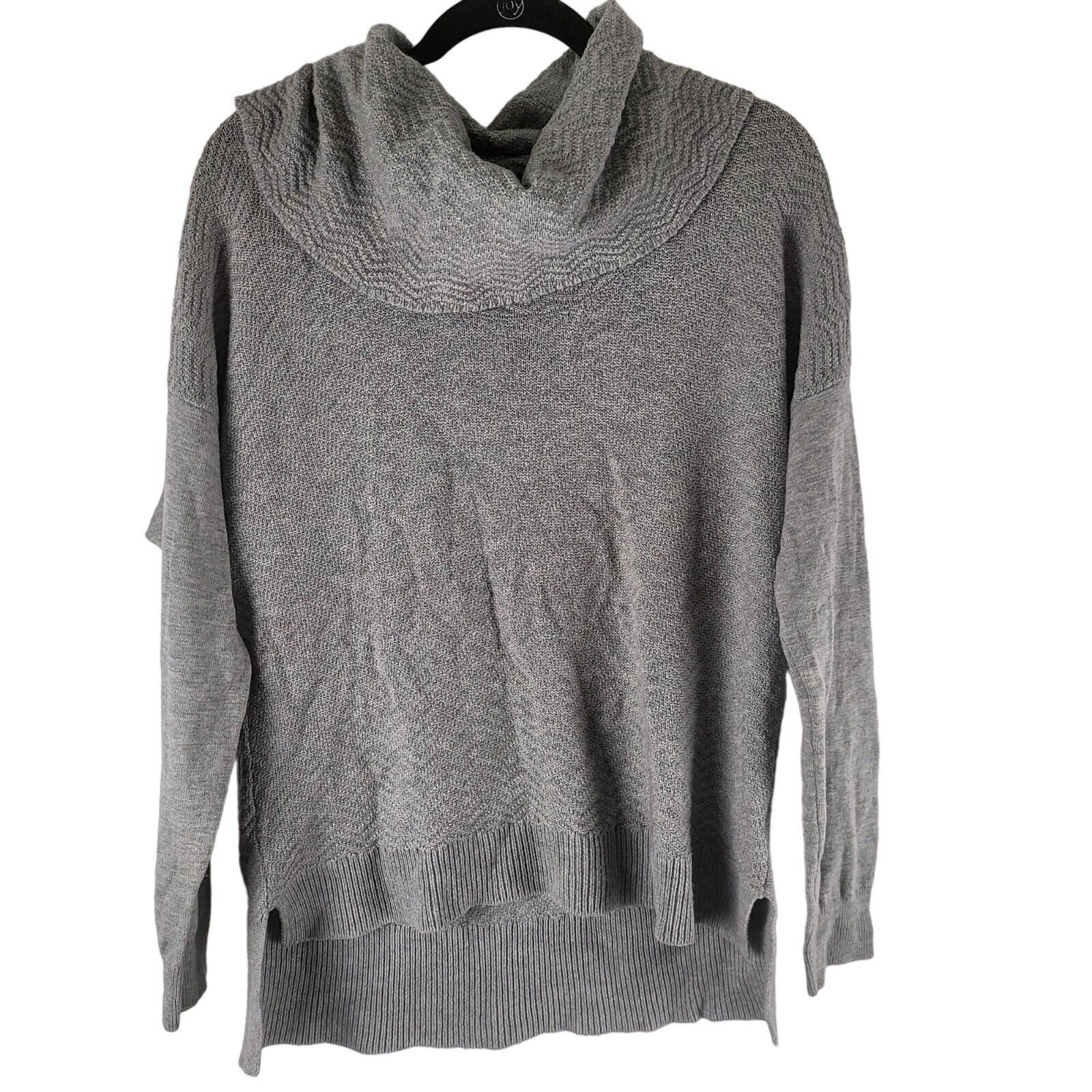 Joie Joie Cowl Neck Sweater L Womens Wool Cashmere Blend Grey Size L / US 10 / IT 46 - 1 Thumbnail