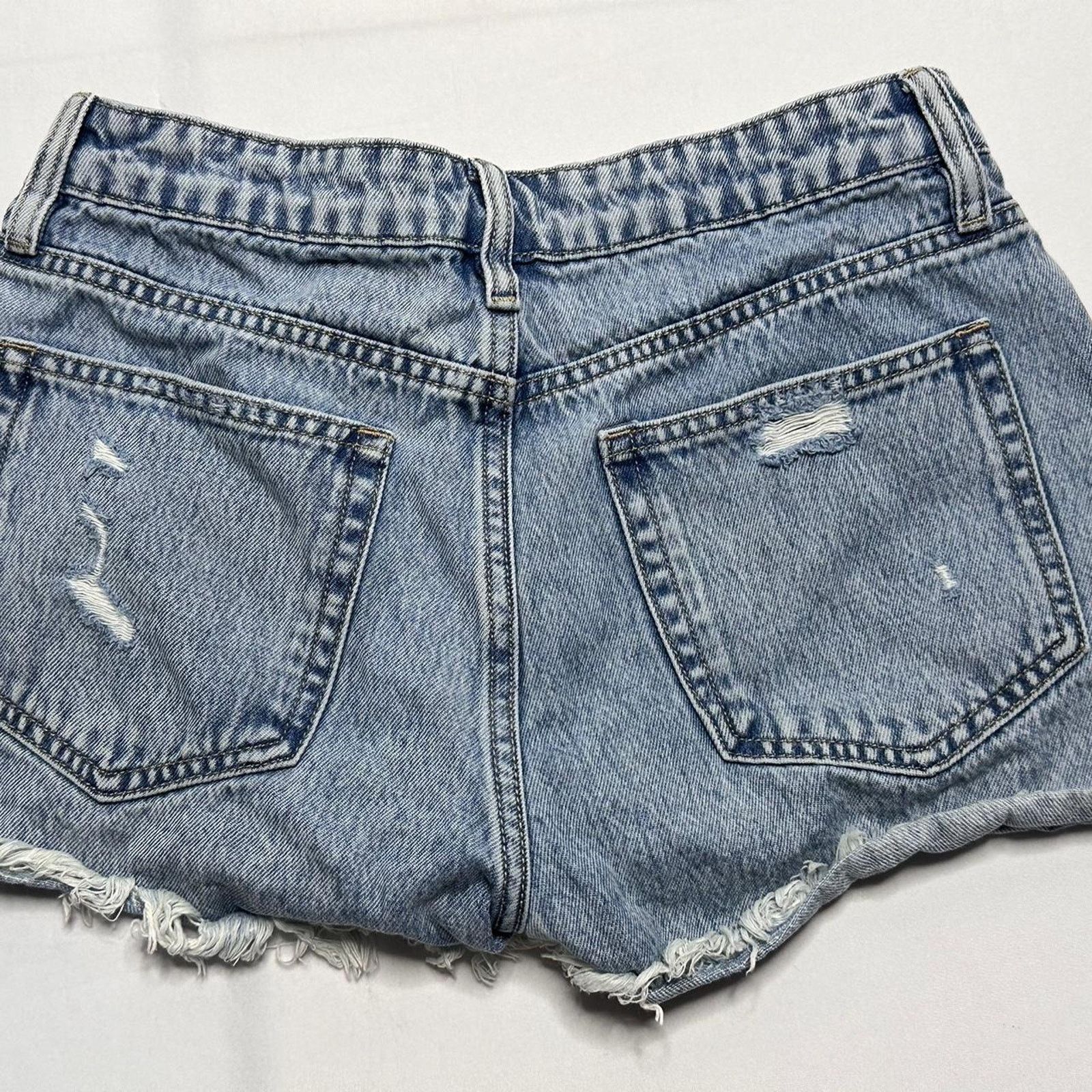 & Other Stories Altard State Size 26 Denim Shorts Size 26" / US 2 / IT 38 - 4 Thumbnail