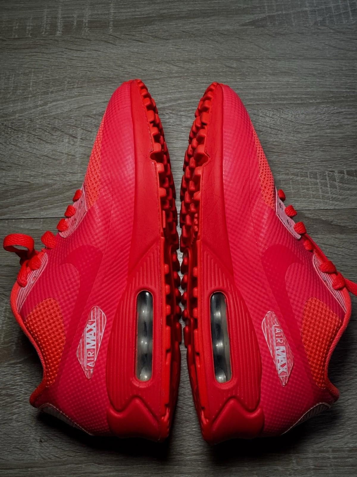 Nike Nike Air Max 90 Hyperfuse Premium ID Solar Red Boys UK 4.5 Size US 5 / EU 37 - 3 Thumbnail