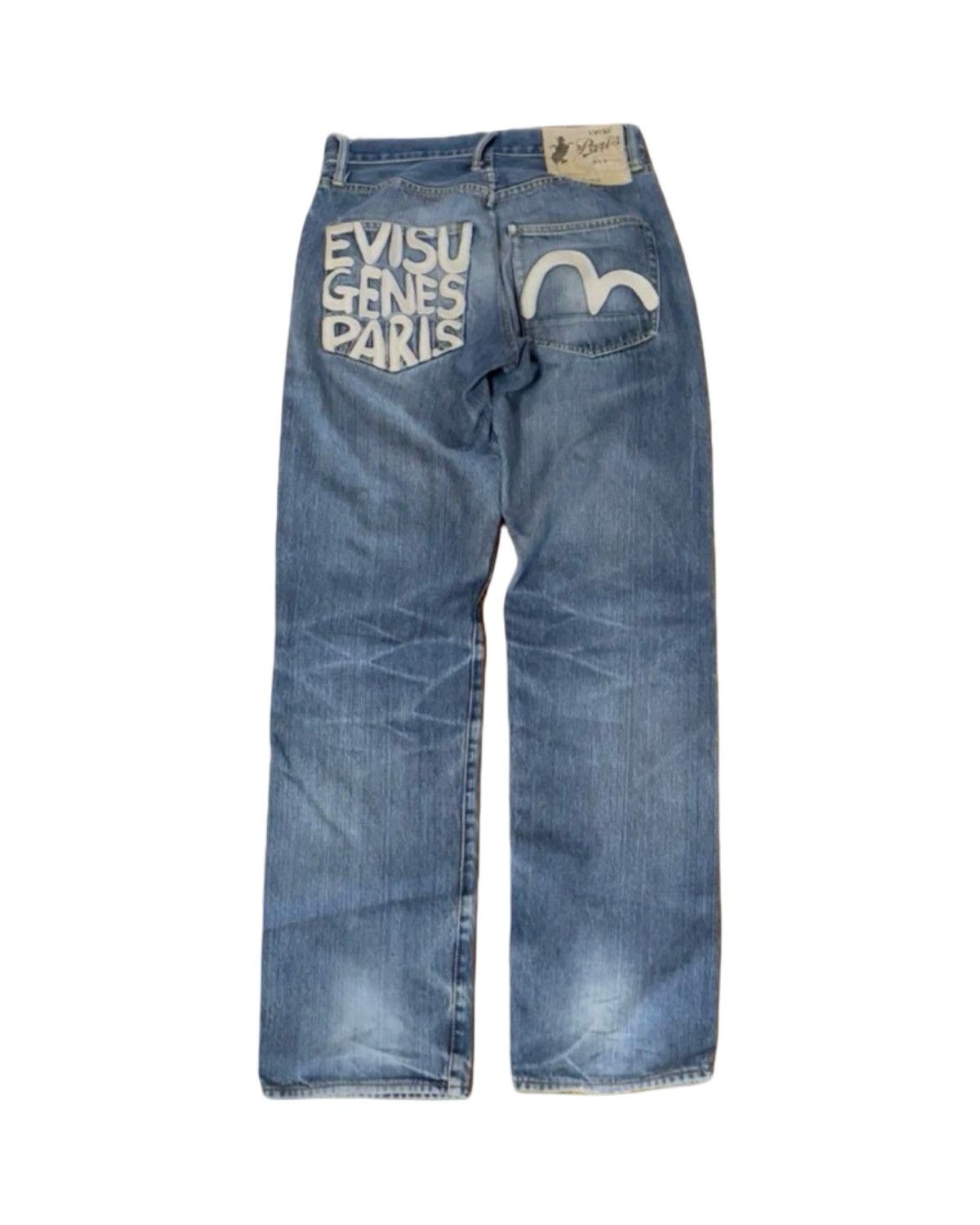 EVISU🇯🇵 29x34 Paris Kamome Kamome Jeans