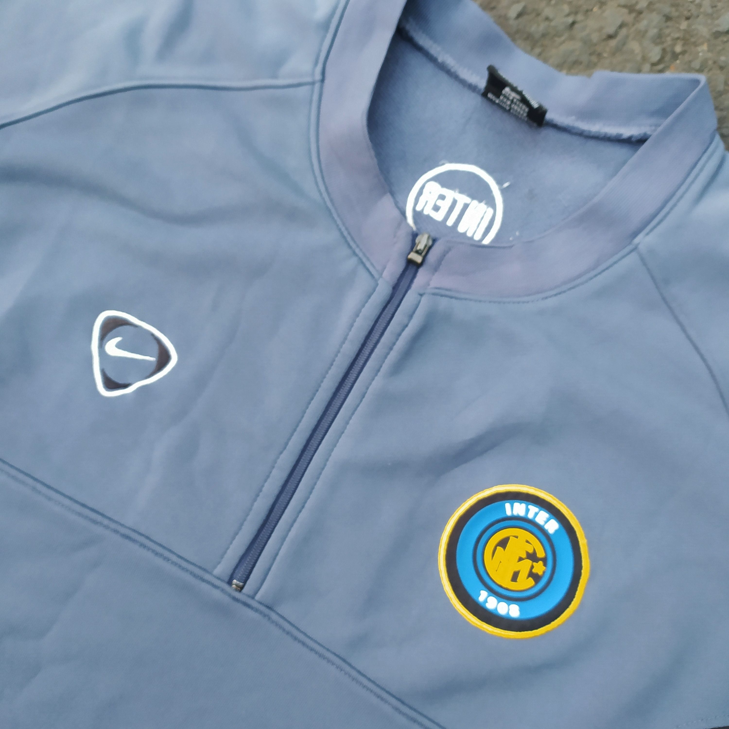 Nike Vintage Y2K Nike Inter Milan Soccer Training Top Jacket Size US M / EU 48-50 / 2 - 2 Thumbnail