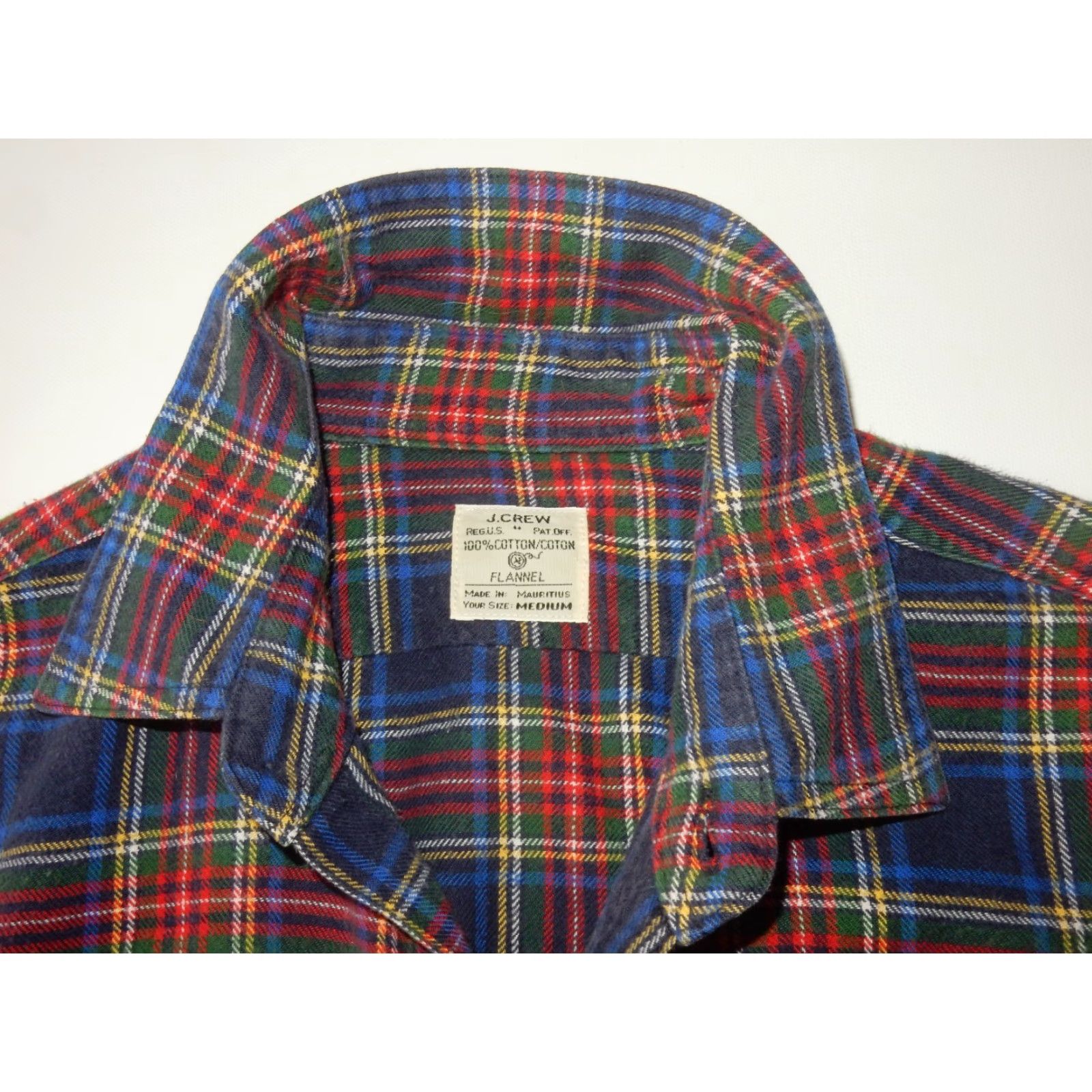 J.Crew J.CREW Men's Flannel Shirt M Work Shirt Size US M / EU 48-50 / 2 - 3 Thumbnail