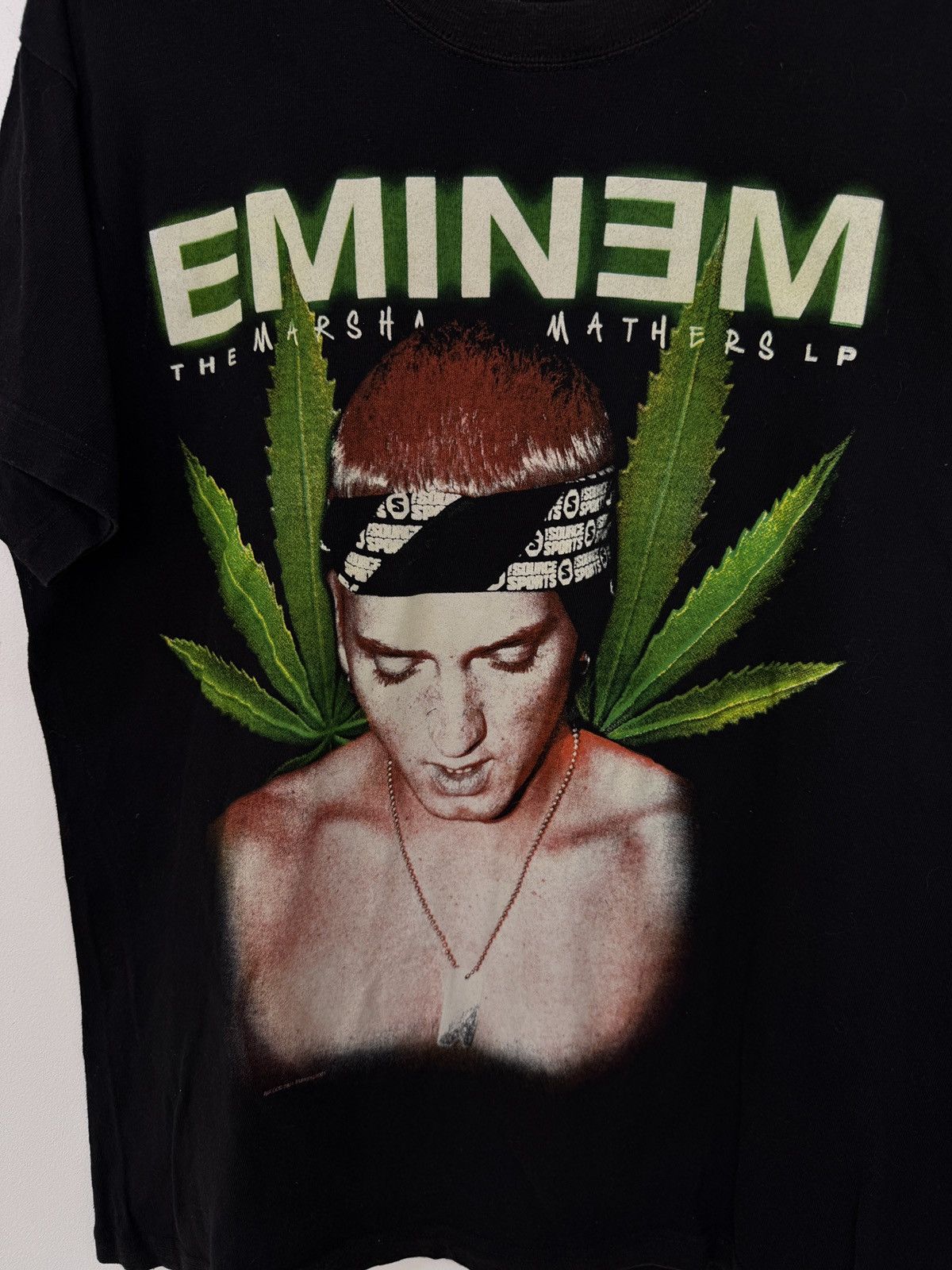 Eminem × Rap Tees × Vintage Rare Vintage 2002 Eminem The Marshall Mathers LP T-Shirt Size US M / EU 48-50 / 2 - 3 Thumbnail