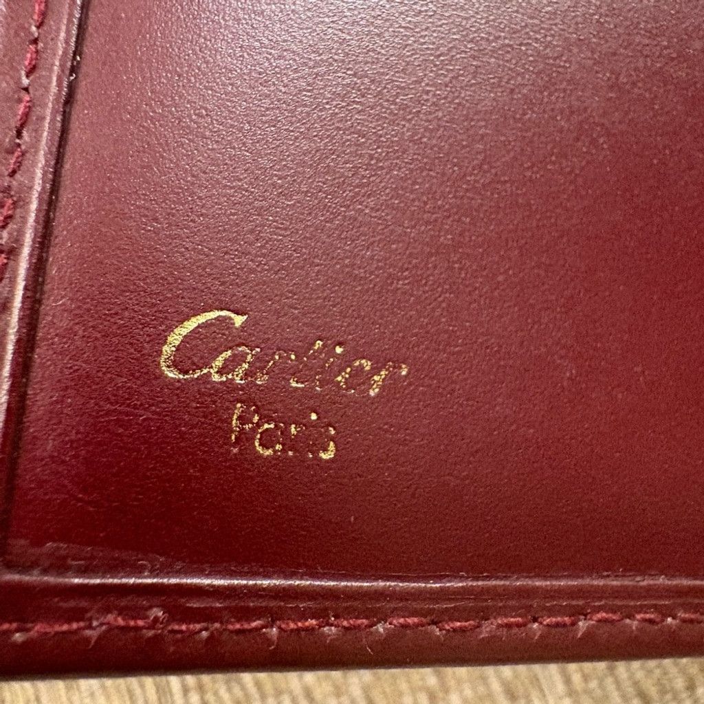 Cartier Cartier Tri-fold Leather Wallet Size ONE SIZE - 10 Thumbnail