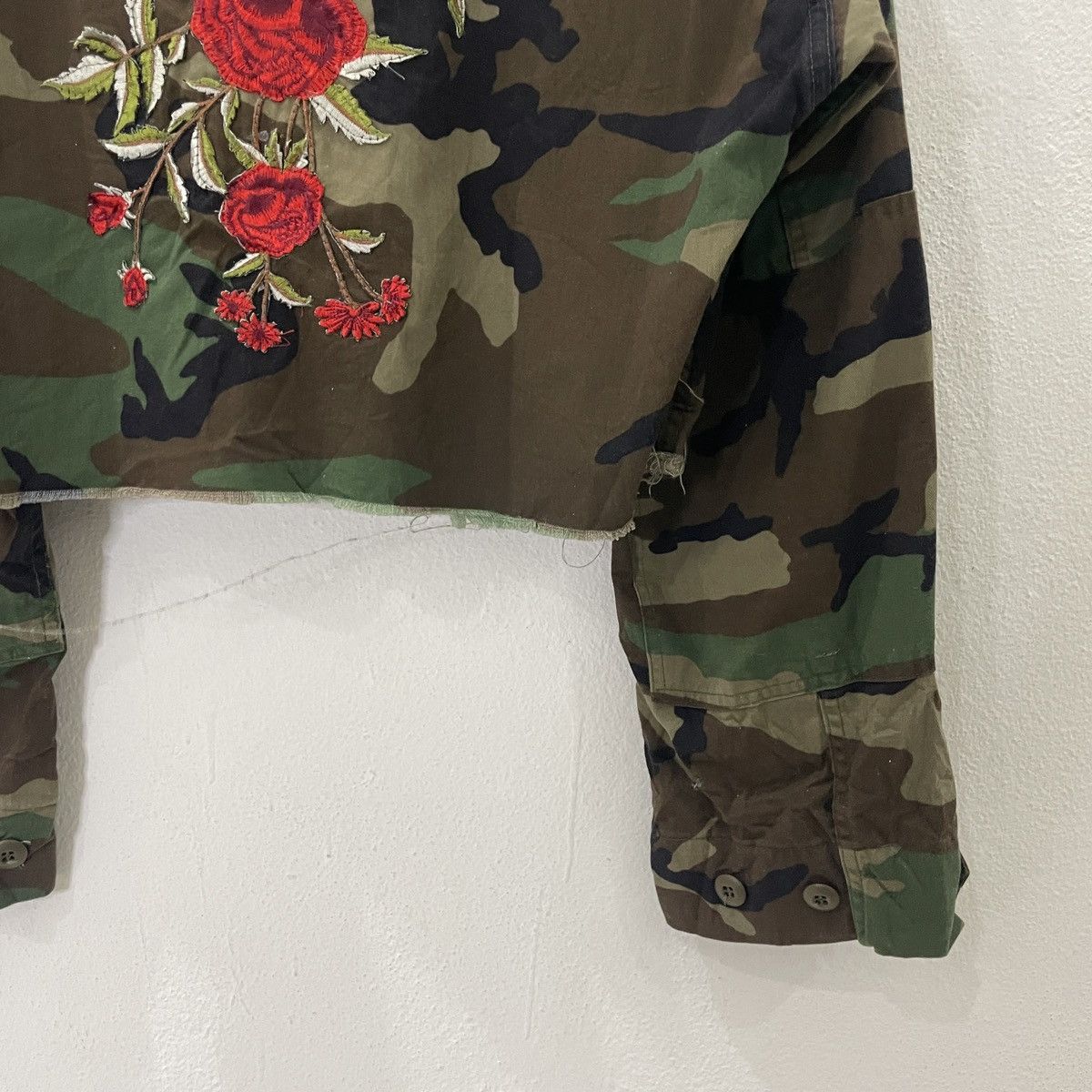 Japanese Brand After Party Us Army Croptop Jacket Size XL / US 12-14 / IT 48-50 - 7 Thumbnail