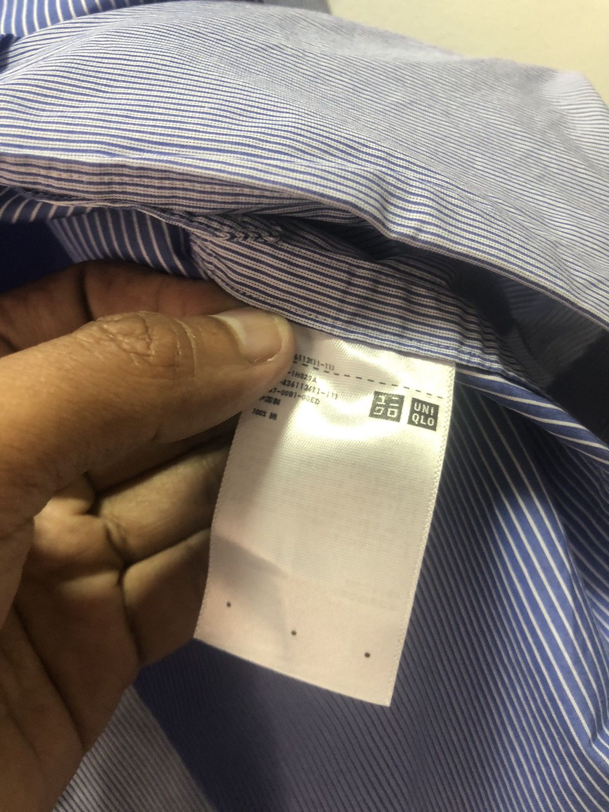 Jil Sander × Uniqlo JILL SANDER X UNIQLO Shirt Striped Patch Size US L / EU 52-54 / 3 - 5 Thumbnail