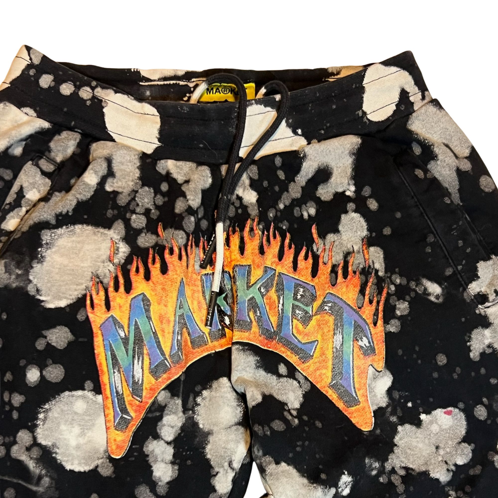 Market Market Skelly Digital Dunk Sweat Pants Black & White Graphic Size US 28 / EU 44 - 5 Thumbnail