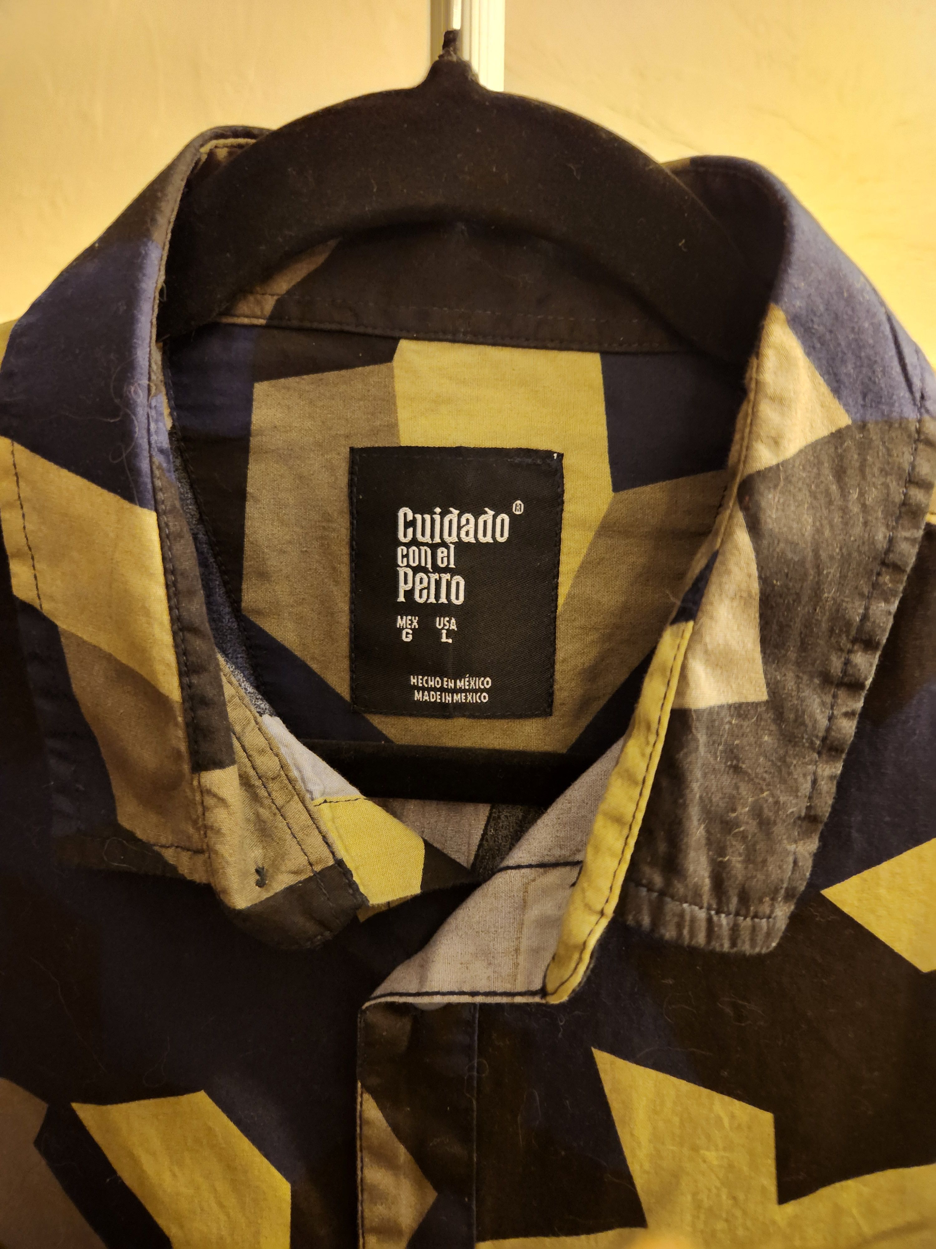 Other Cuidado Con el Perro Abstract Designed 100% Cotton Shirt Size US L / EU 52-54 / 3 - 3 Thumbnail