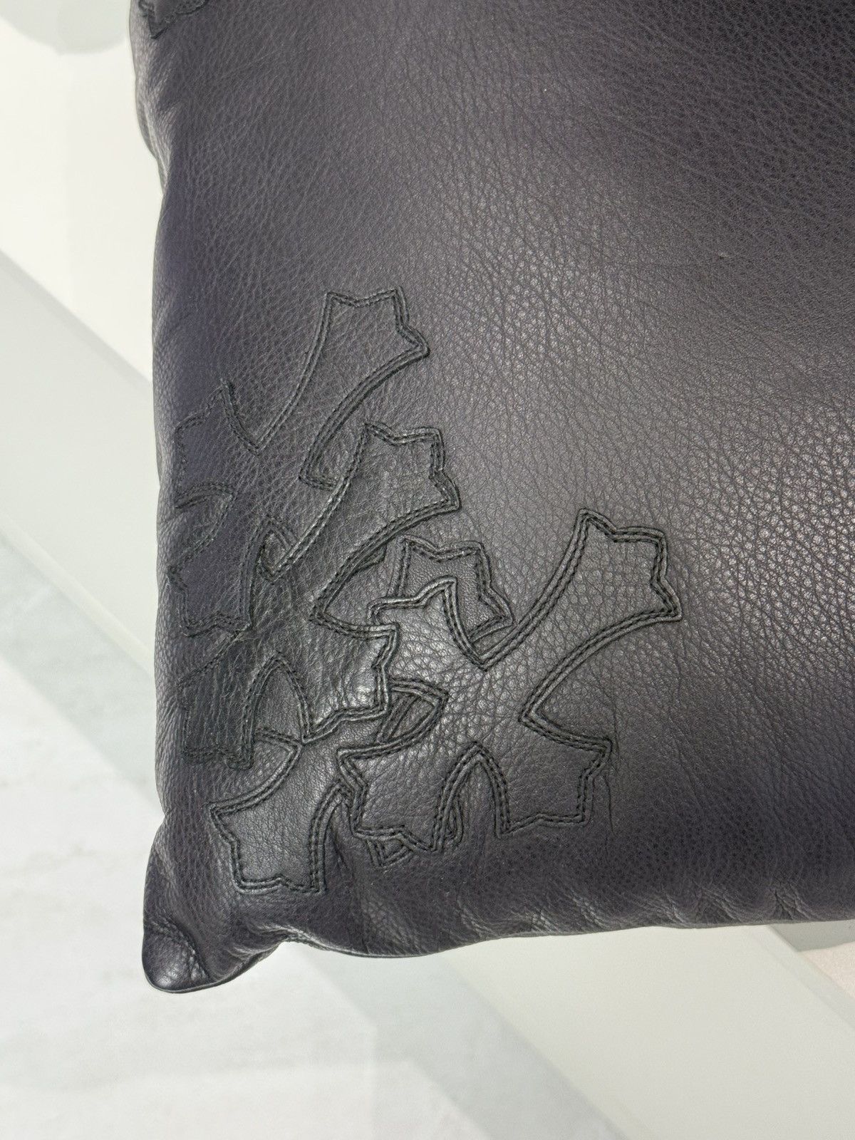 Chrome Hearts Chrome Hearts Black Cross Patched Pillow Large Size ONE SIZE - 10 Thumbnail