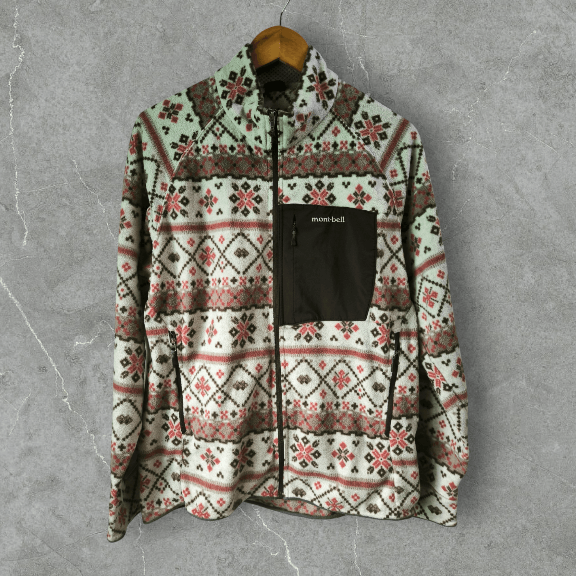 Montbell × Native × Vintage Fleece Pocket Gorpcore Climaplus Size US L / EU 52-54 / 3 - 3 Thumbnail