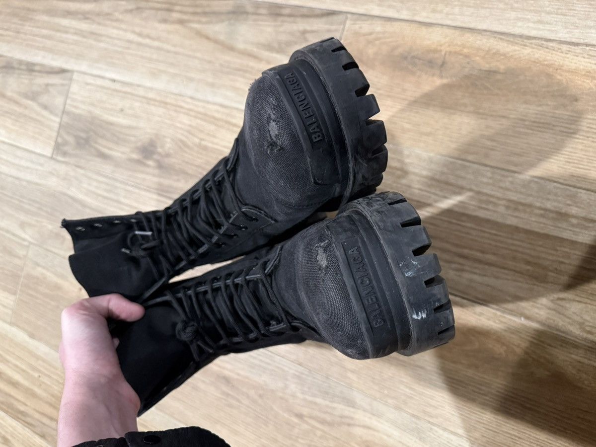 Balenciaga Balenciaga Distressed Strike Boots 44 Size US 11 / EU 44 - 5 Thumbnail
