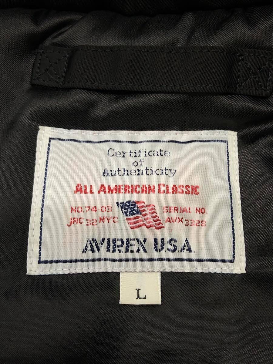 Avirex Avirex Plain Polyester Flight Jacket Black Size US L / EU 52-54 / 3 - 3 Thumbnail
