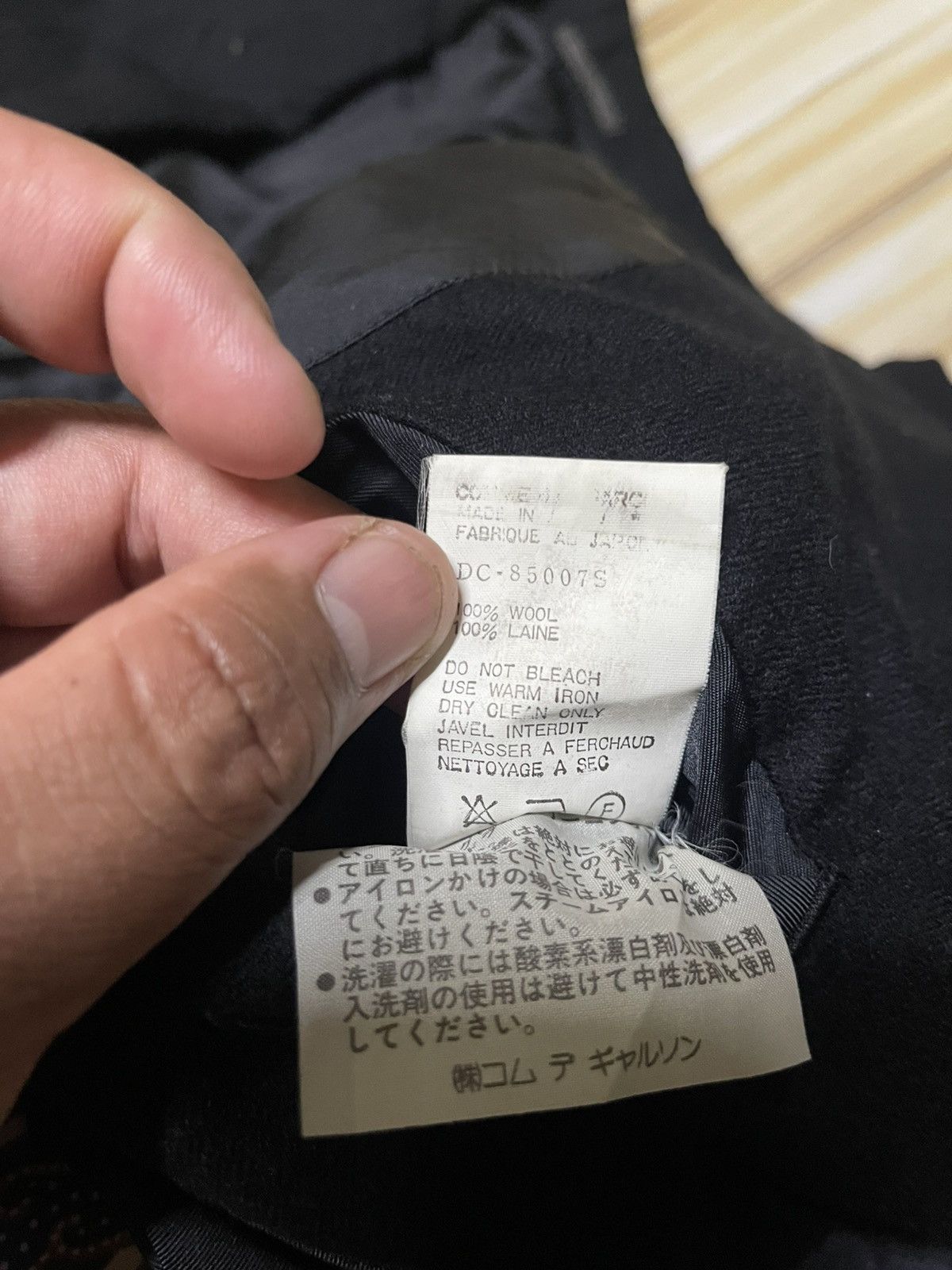 Comme des Garcons Heat Vintage Comme Des Garcons Long Jacket AD1988 Size US L / EU 52-54 / 3 - 13 Thumbnail