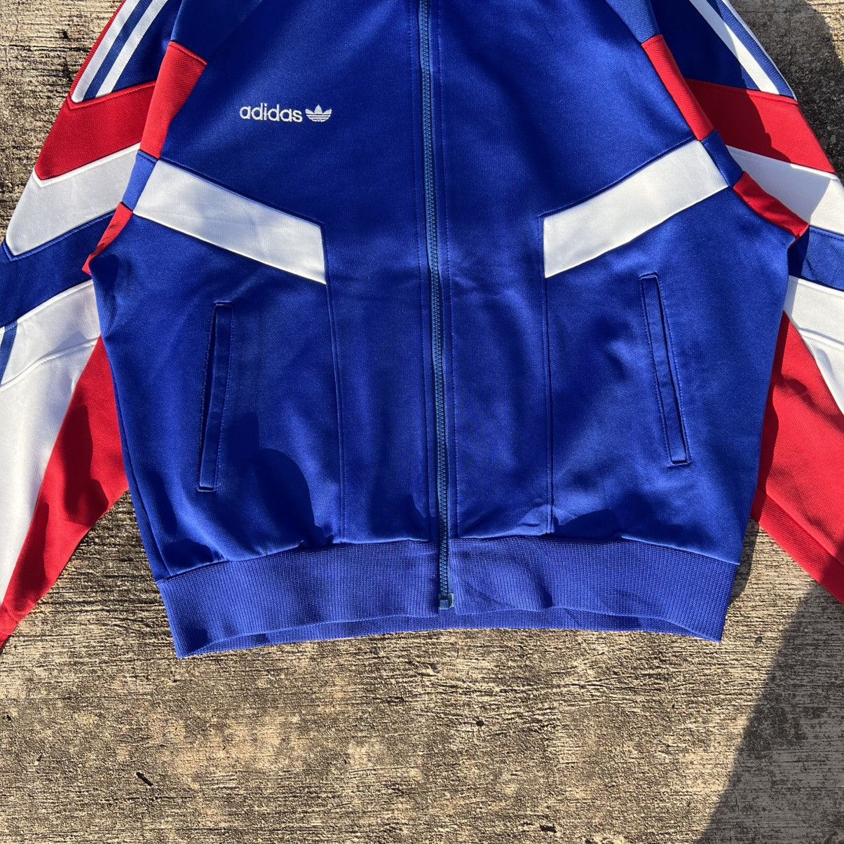 Adidas × Vintage Vintage Adidas Tracktop France 🇫🇷 templet jacket Size US L / EU 52-54 / 3 - 8 Thumbnail
