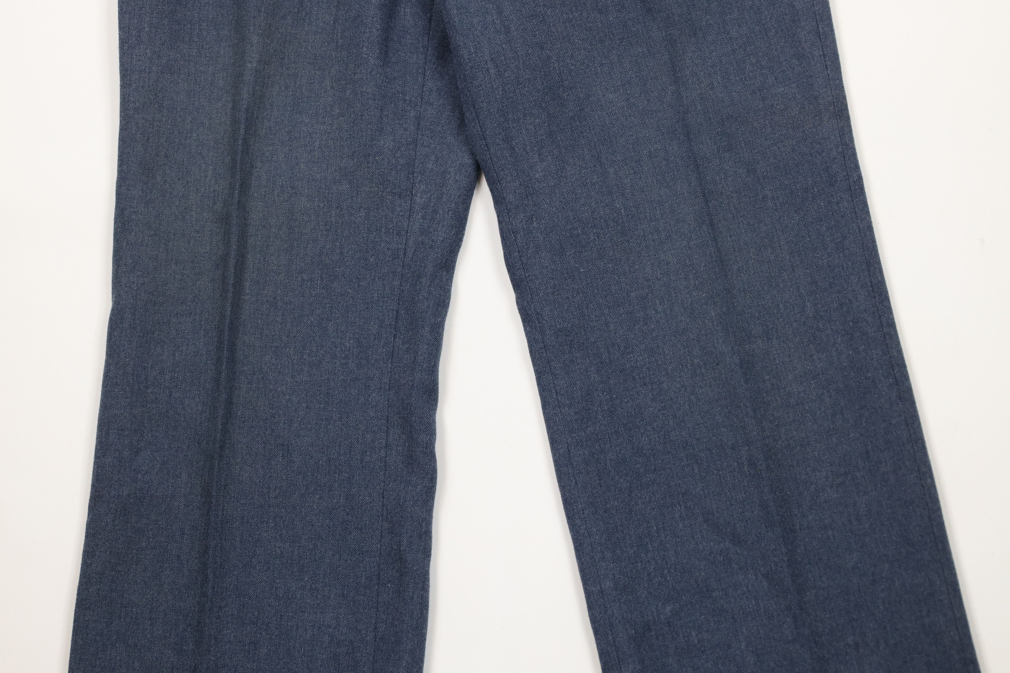 Vintage Vintage 70s Streetwear Knit Flared Wide Leg Chino Pants USA Size US 30 / EU 46 - 3 Thumbnail