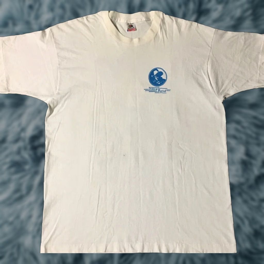 Vintage VINTAGE Tracy Byrd Autograph Faded Tour Shirt XL Country Music Concert 90s Grunge Western Signed T-Shirt Mens Size US XL / EU 56 / 4 - 1 Thumbnail