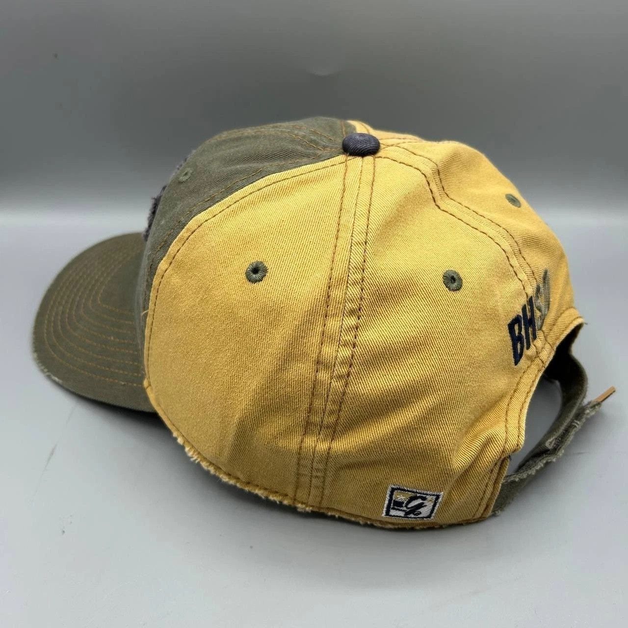 The Game South Dakota Hat Men Green Brown The Game Strap Back Cap New Size ONE SIZE - 4 Thumbnail