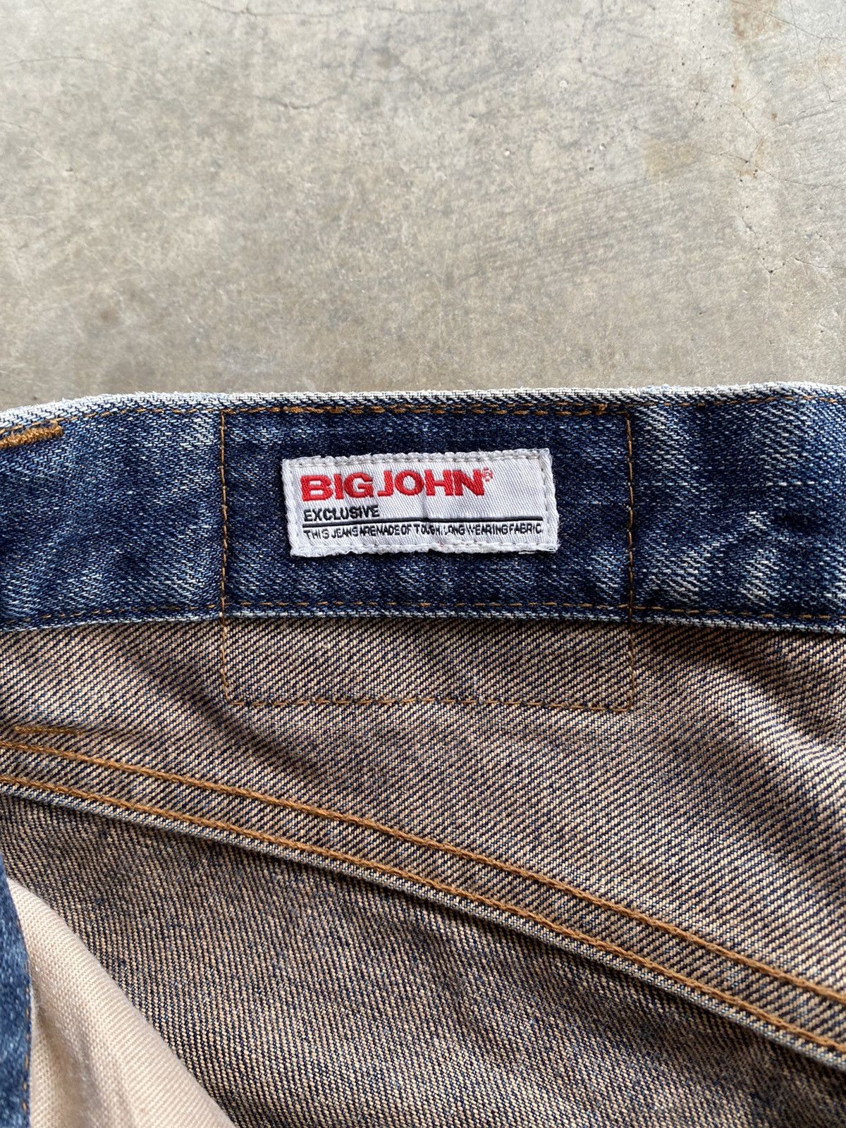 Big John Baggy Jeans Vintage Big John Mud Rusty Distressed Jeans 231 Size US 32 / EU 48 - 8 Thumbnail