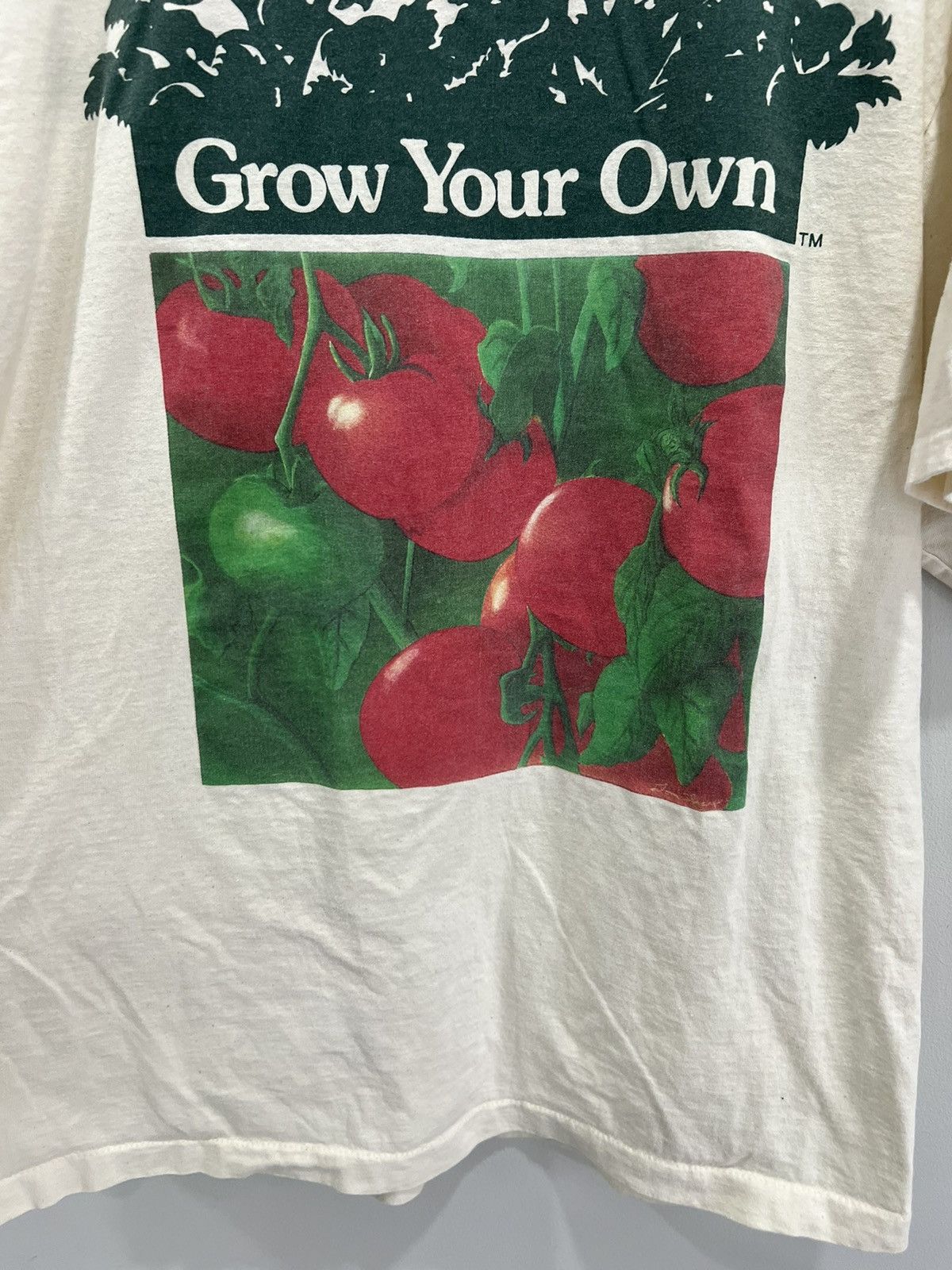 Vintage Vintage Grow Your Own Tomatoes Tee Shirt Size US XL / EU 56 / 4 - 2 Thumbnail