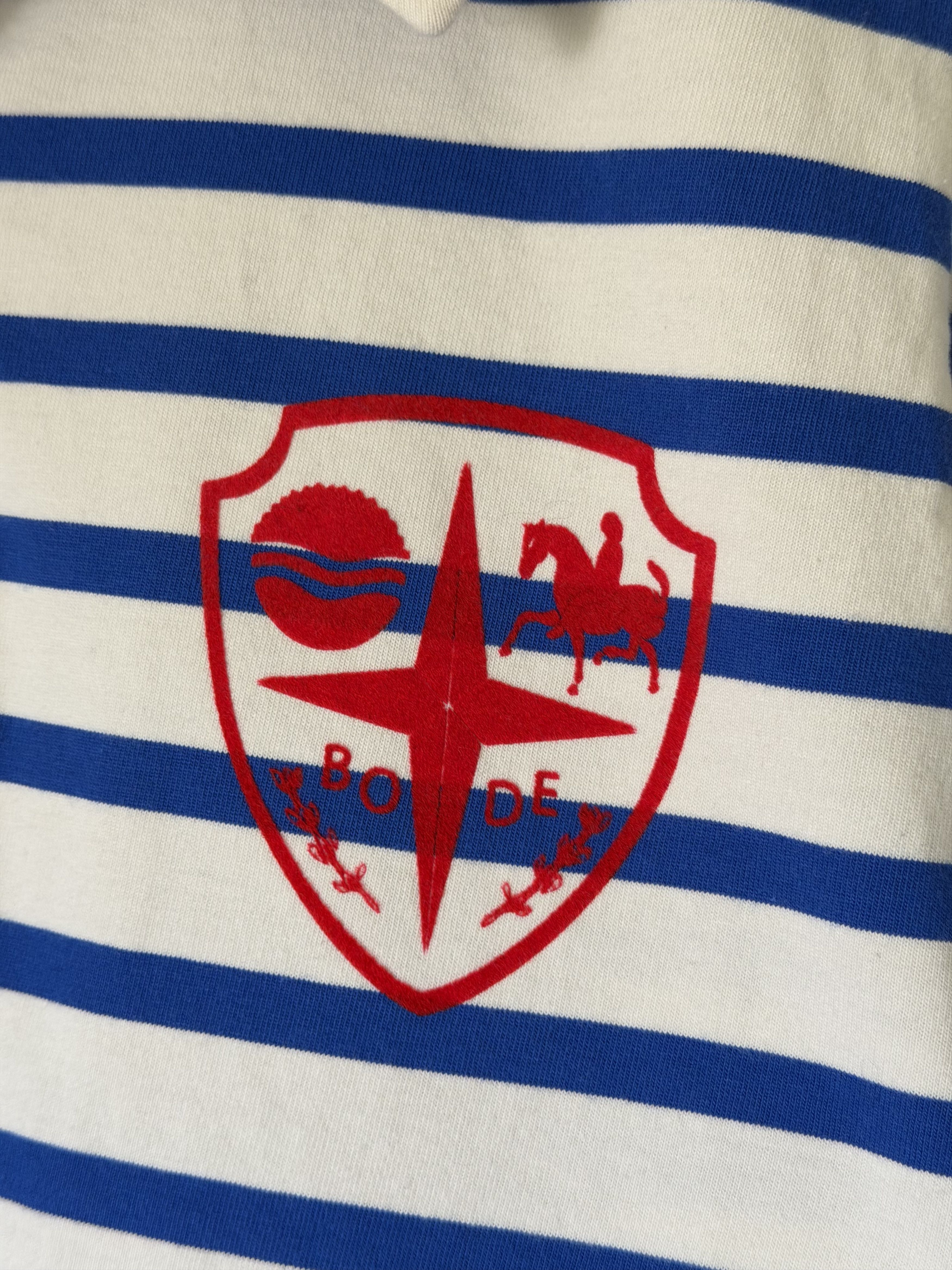 Bode Bode Margate Polo in White Blue Size US M / EU 48-50 / 2 - 3 Thumbnail