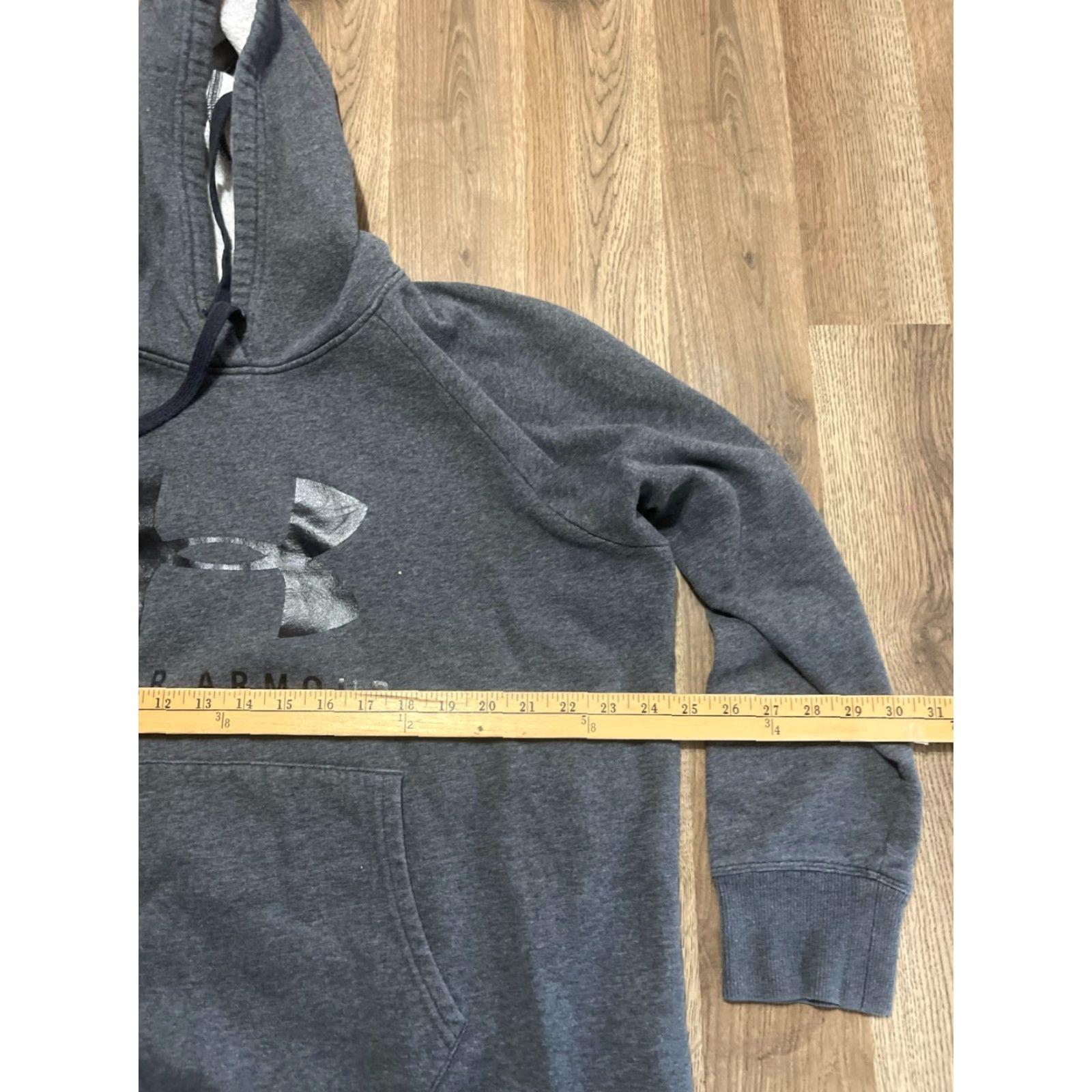 Under Armour Under armour Hoodie Women's 1X Gray Pullover Long Sleeve Logo Print Shirt? Size XL / US 12-14 / IT 48-50 - 7 Thumbnail