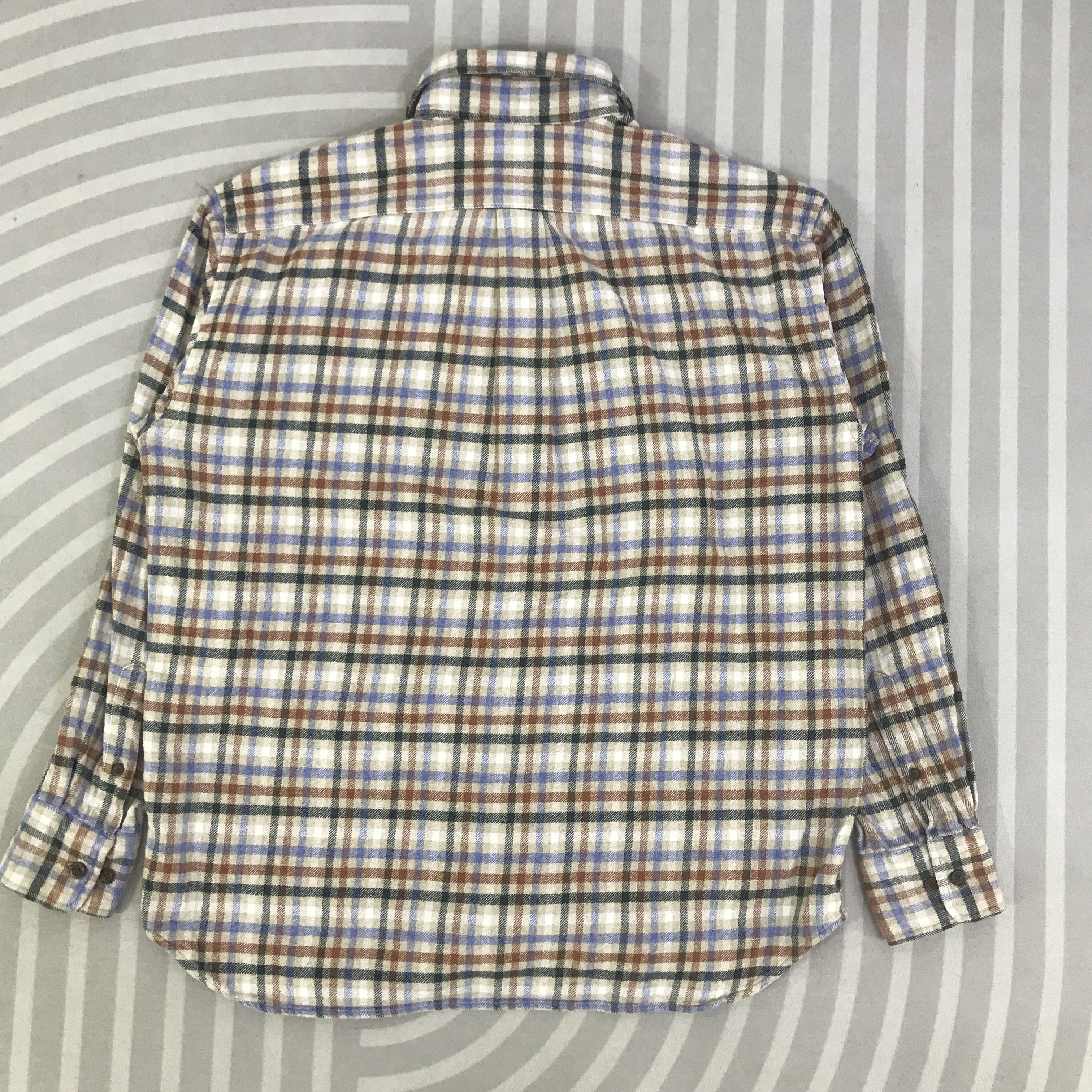 McGregor Vintage McGregor Tartan design Button Up Shirts K117B17 Size US L / EU 52-54 / 3 - 3 Thumbnail