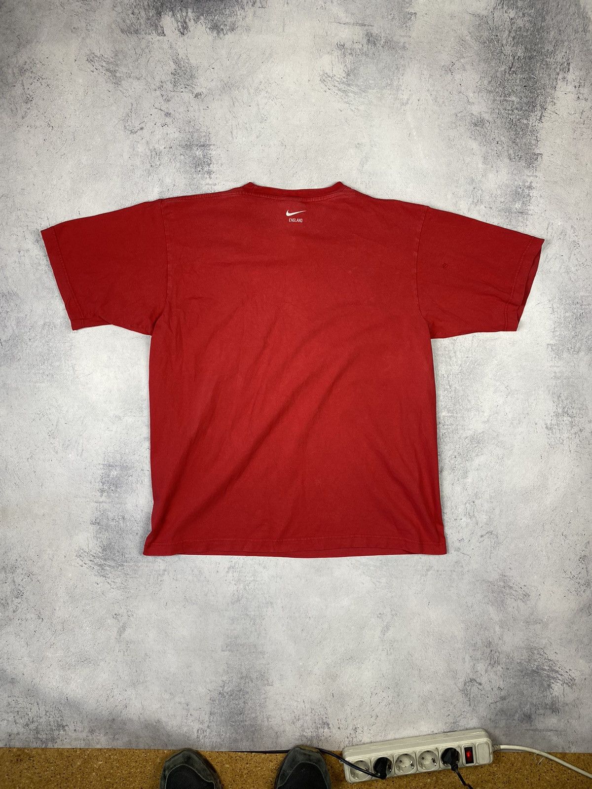 Nike × Vintage Vintage 00s Nike England 2002 T Shirt Tee y2k Size US L / EU 52-54 / 3 - 10 Thumbnail