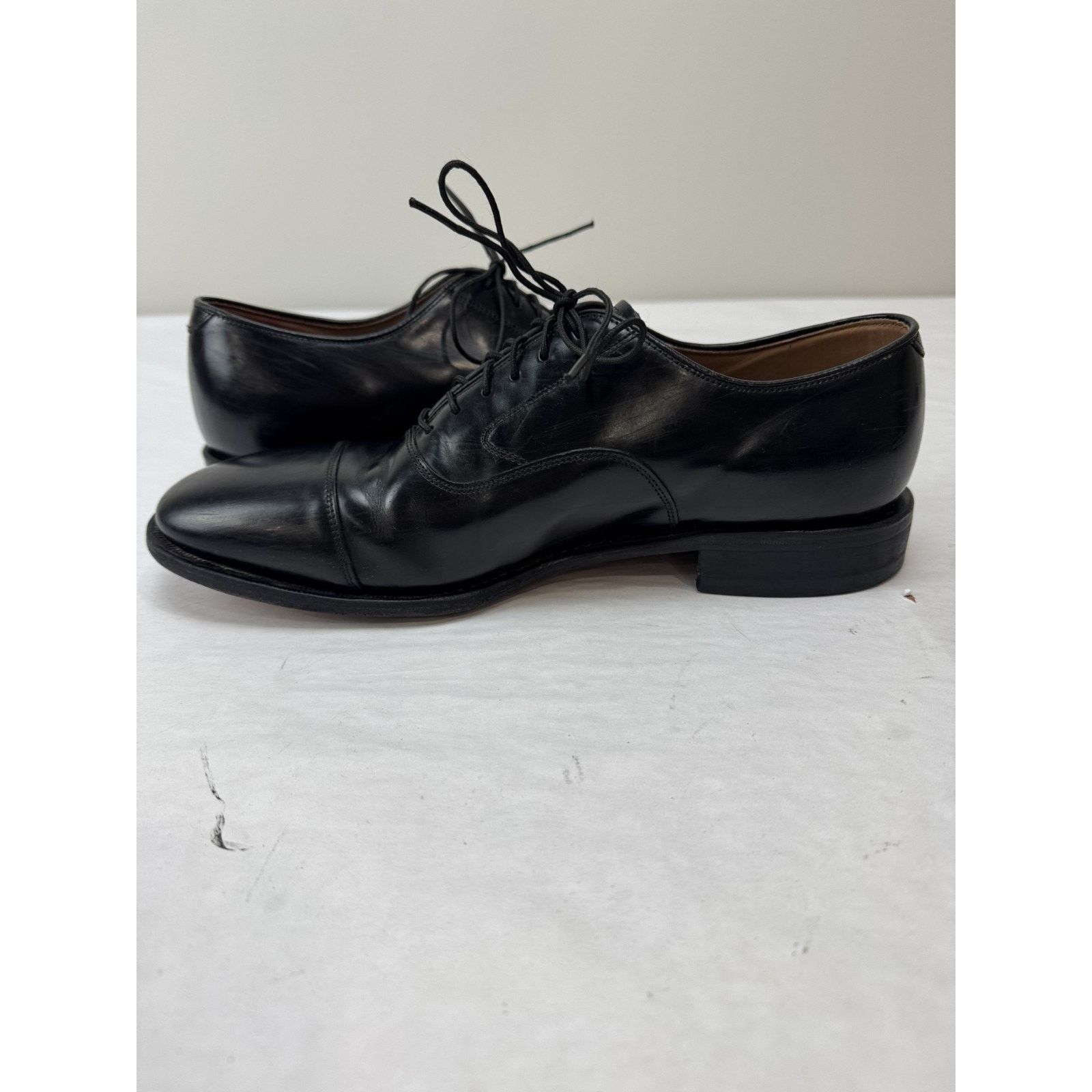 Johnston & Murphy Men's Dress Shoes JOHNSTON & MURPHY Melton 02981 Sz 9.5 D/B Size US 9.5 / EU 42-43 - 3 Thumbnail