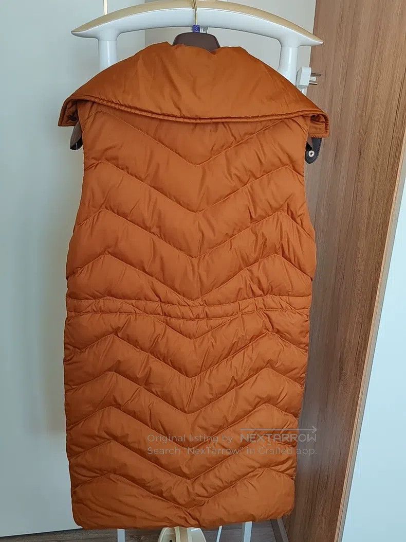 Hermes Hermes Orange down vest with inner lining Size XXS / US 00 / IT 34 - 6 Thumbnail