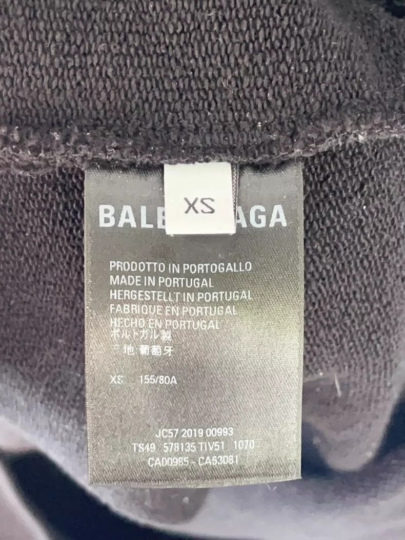 Balenciaga Balenciaga Letter printed hooded long-sleeved sweater Size US XS / EU 42 / 0 - 4 Thumbnail