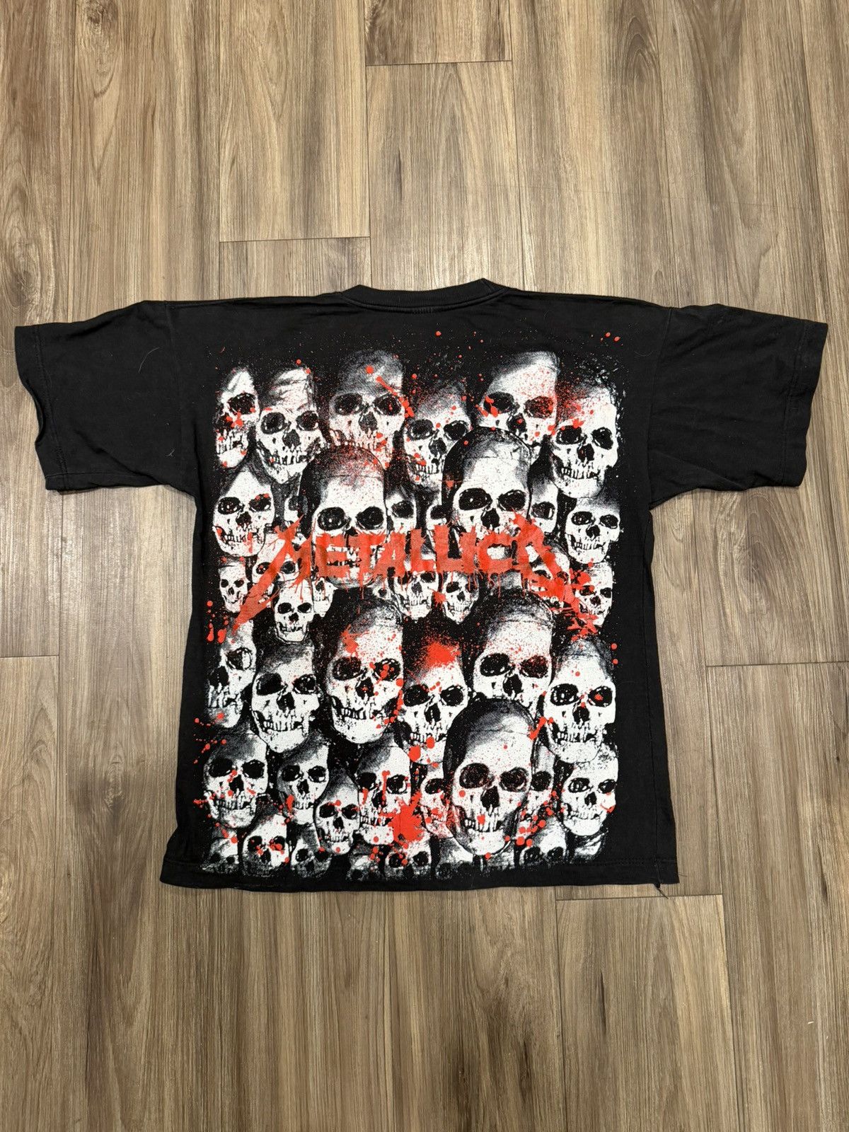 Vintage Vintage European Italian Metallica Bootleg tee Size US L / EU 52-54 / 3 - 6 Thumbnail