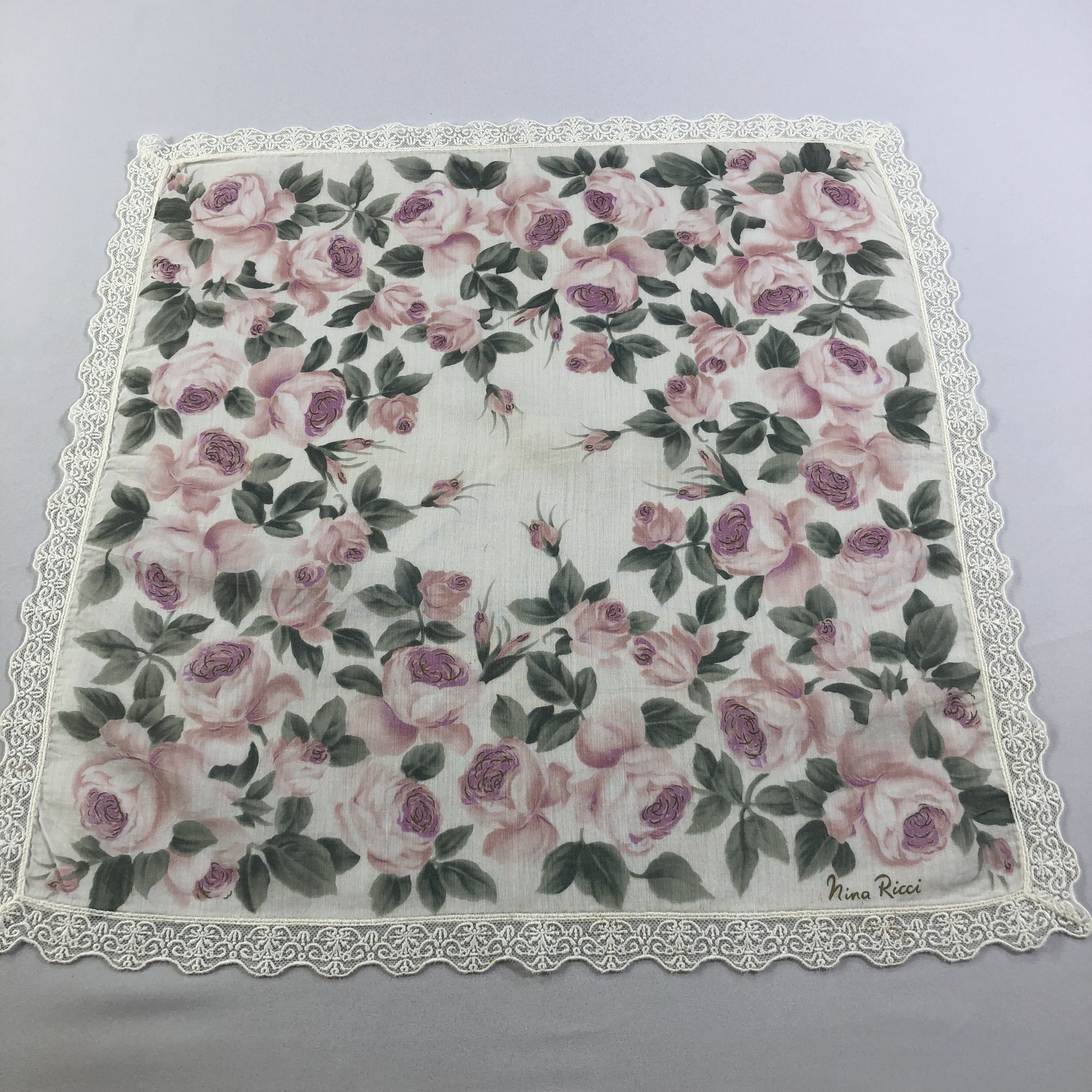 Nina Ricci Nina Ricci Handkerchief Neckerchief Bandana H1627 Size ONE SIZE - 2 Thumbnail