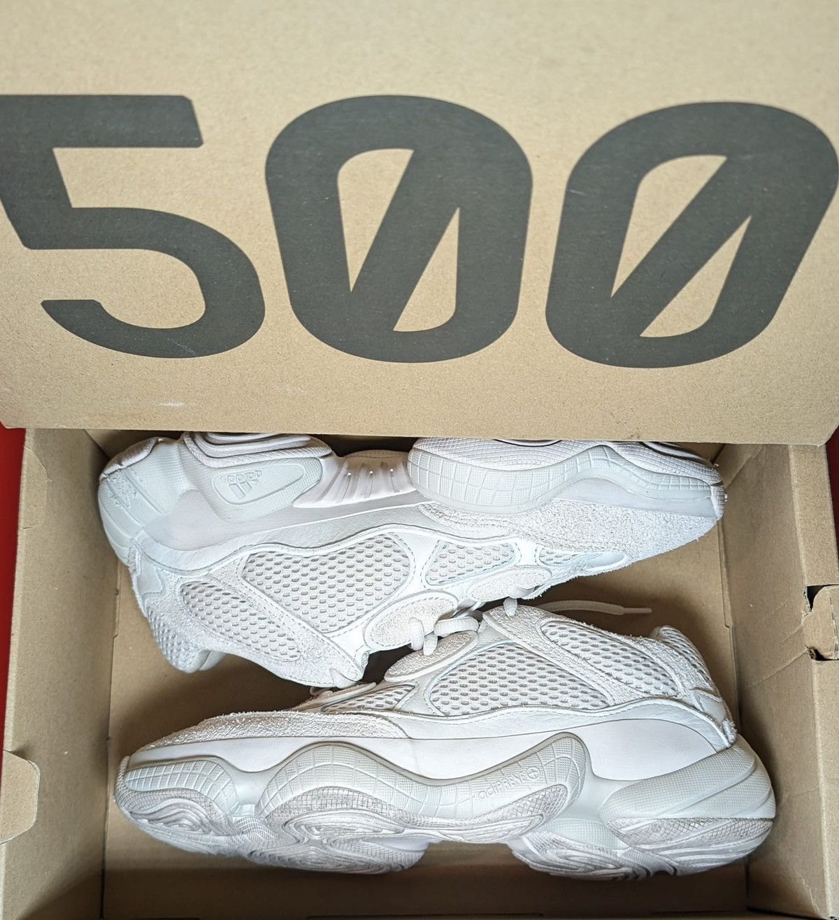 Yeezy Size 7 - Adidas Yeezy 500 Blush Size US 7 / EU 40 - 8 Thumbnail