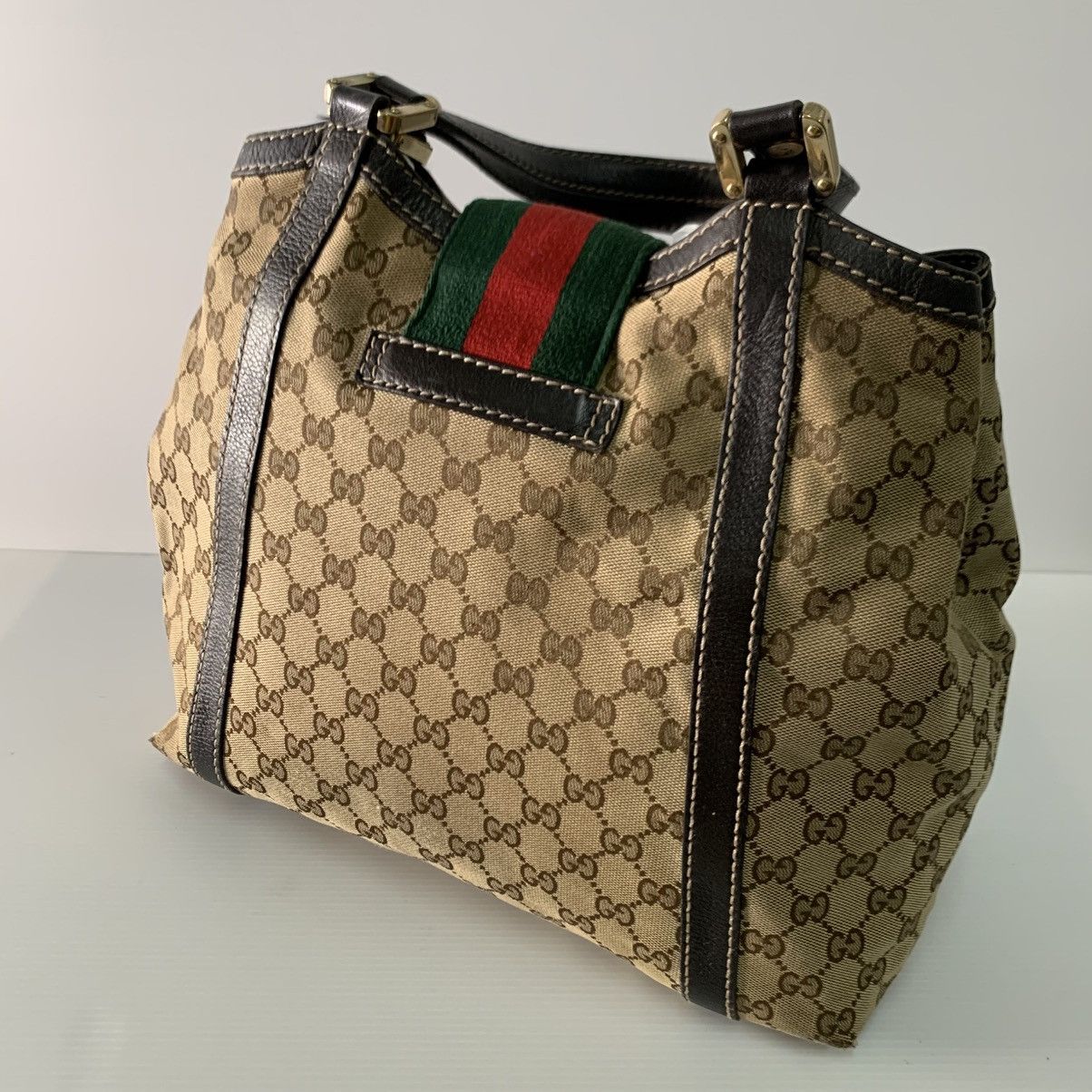 Gucci Gucci Monogram Tote Shoulder Bag Size ONE SIZE - 2 Thumbnail