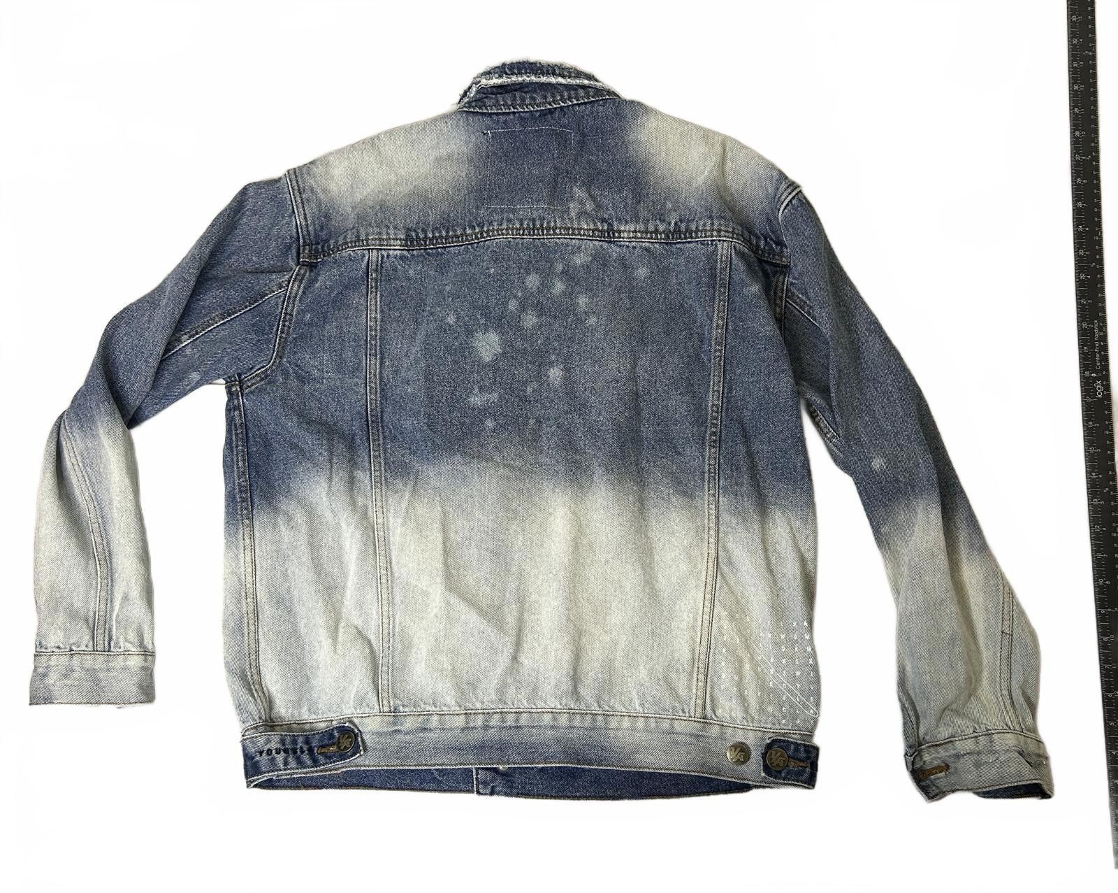 YoungLA YoungLA Ombre Denim Jacket Model #632 Mens Medium Size US M / EU 48-50 / 2 - 2 Thumbnail