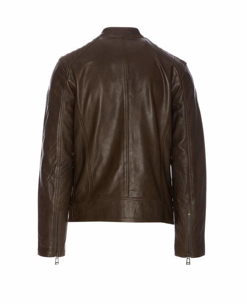 Belstaff ❗️NEW 🇬🇧 Belstaff Sheep Leather Jacket 100038 V Racer Size US M / EU 48-50 / 2 - 3 Thumbnail