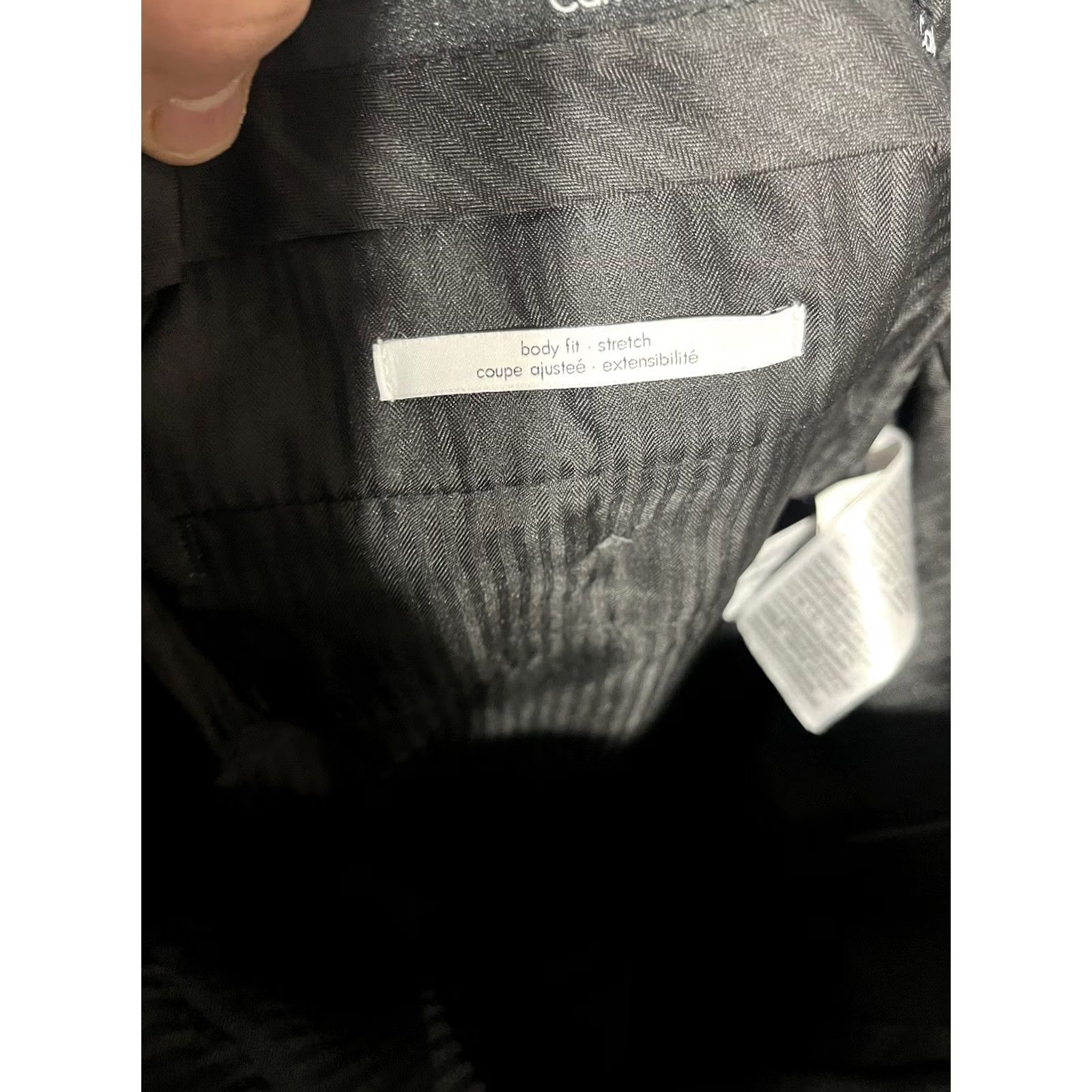 Calvin Klein Calvin Klein Men Dress Pants Gray 31x30 Body Fit Regular Size 31 Inseam 30 Size US 31 - 5 Thumbnail