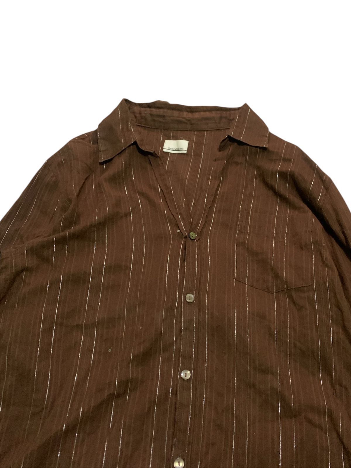 Denime × Japanese Brand × Vintage Denime Japanes Brand Shirt Size US L / EU 52-54 / 3 - 3 Thumbnail