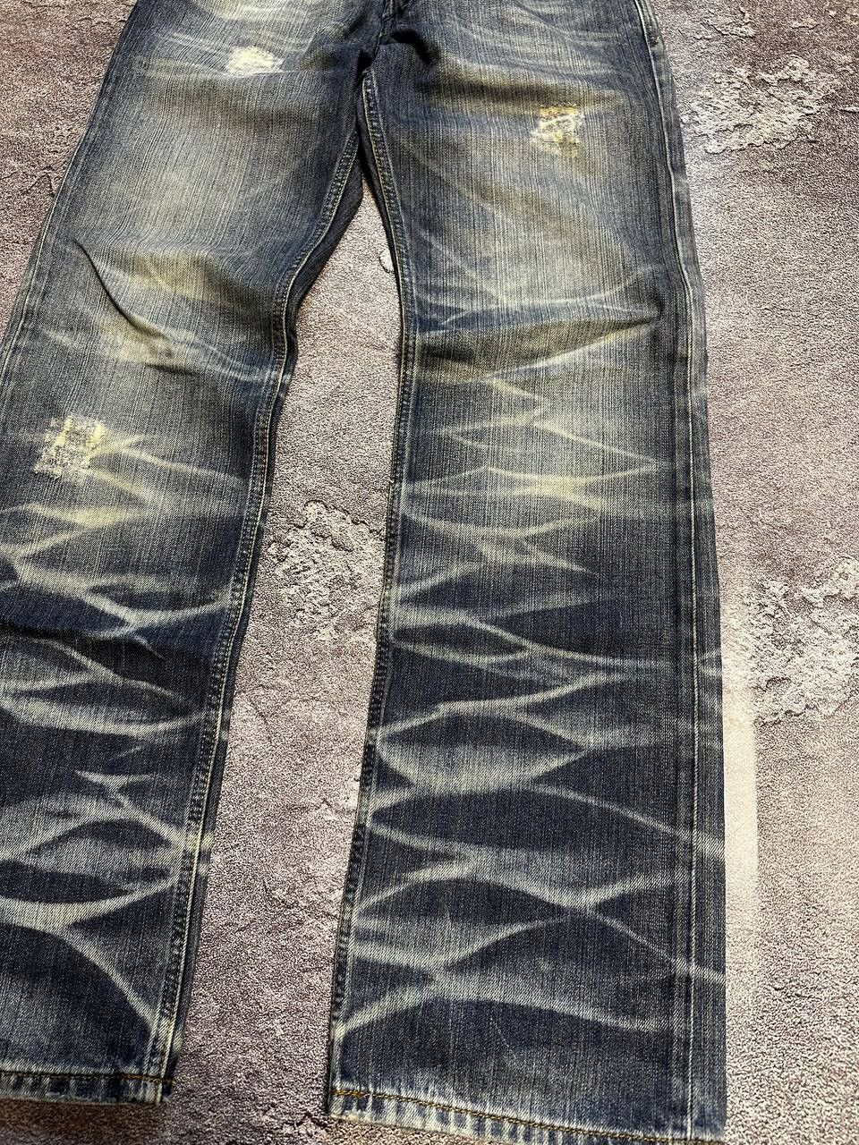 Diesel × If Six Was Nine × Japanese Brand Vintage Diesel Jeans Big Logo Distressed Baggy japanese 90s Size US 32 / EU 48 - 13 Thumbnail