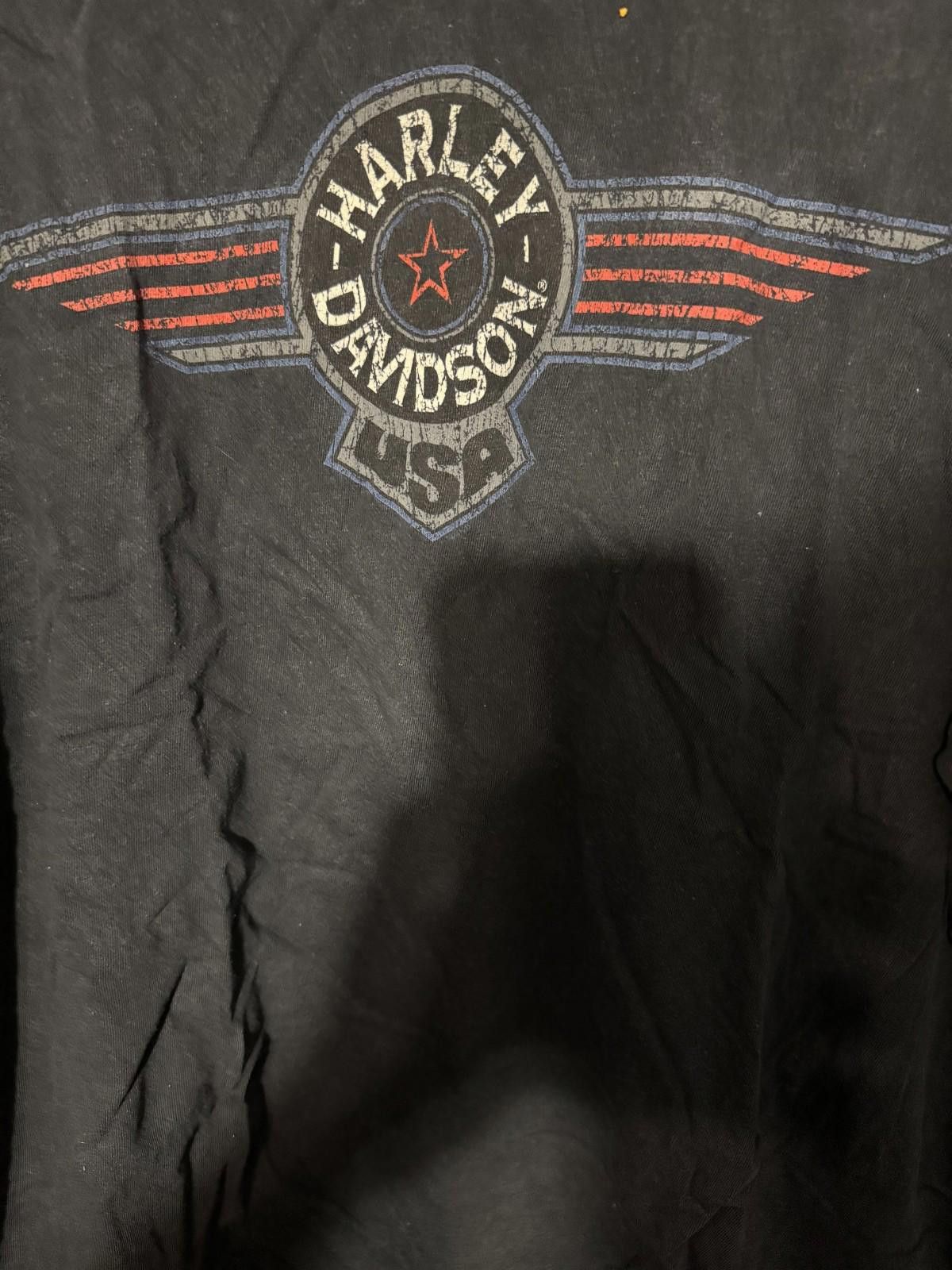Other Harley-Davidson Fat Boy Vintage T Shirt Boston Men's Sz XL Size ONE SIZE - 3 Thumbnail